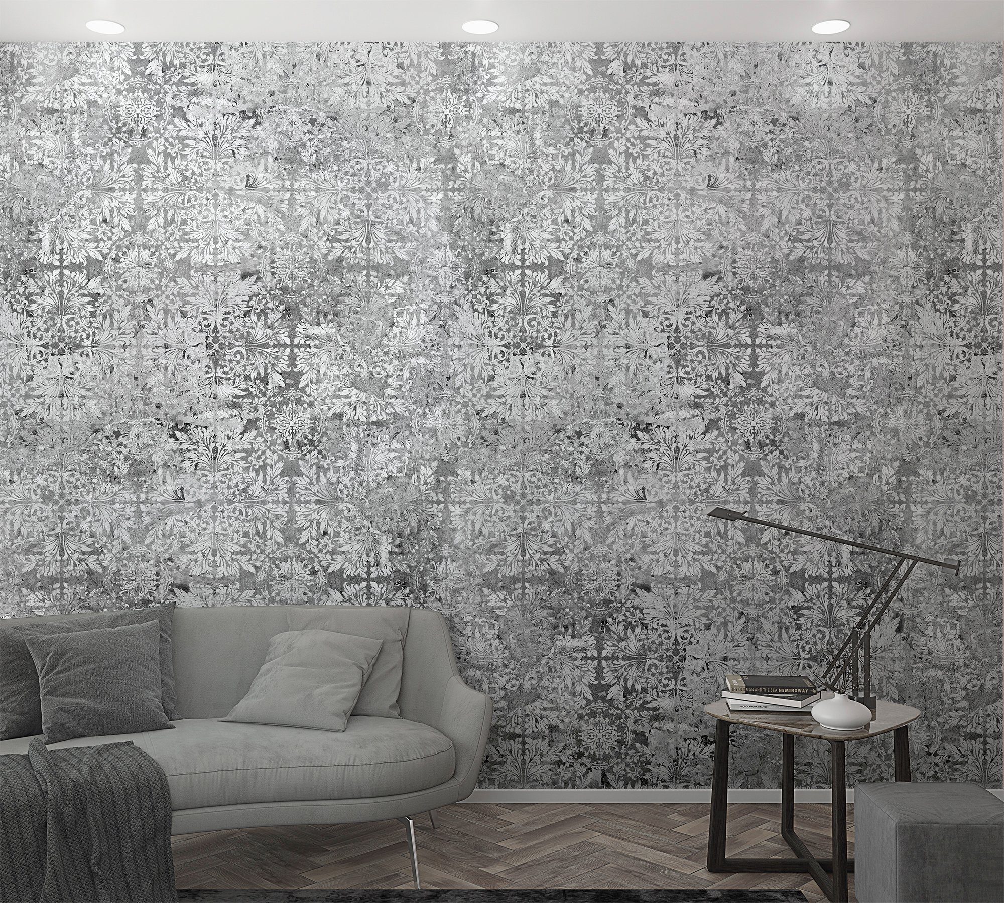 Marburg Fototapete, ornamental, moderne Tapete für Wohnzimmer Schlafzimmer Küche