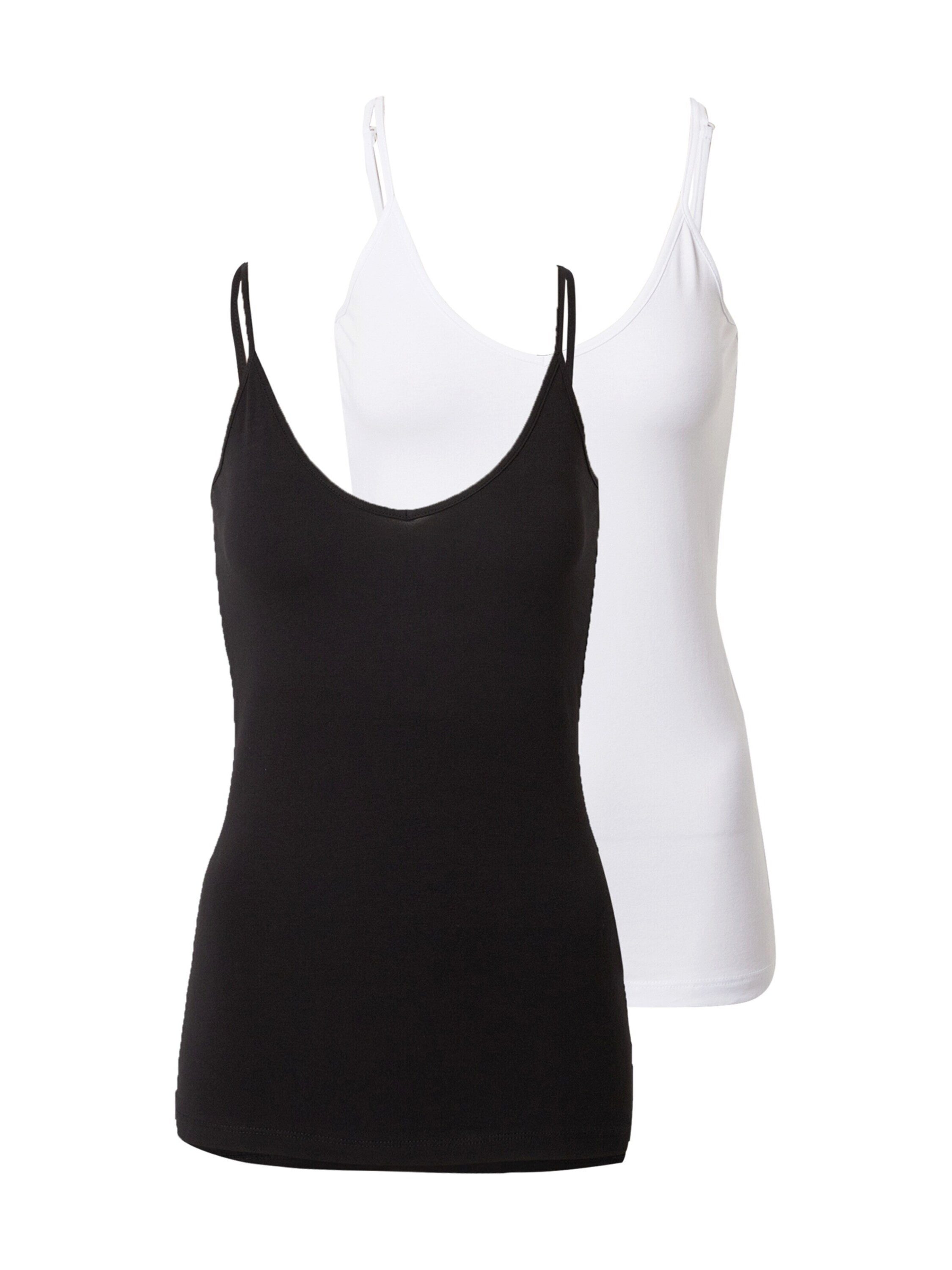 Vero Moda Shirttop (2-tlg) Plain/ohne Details