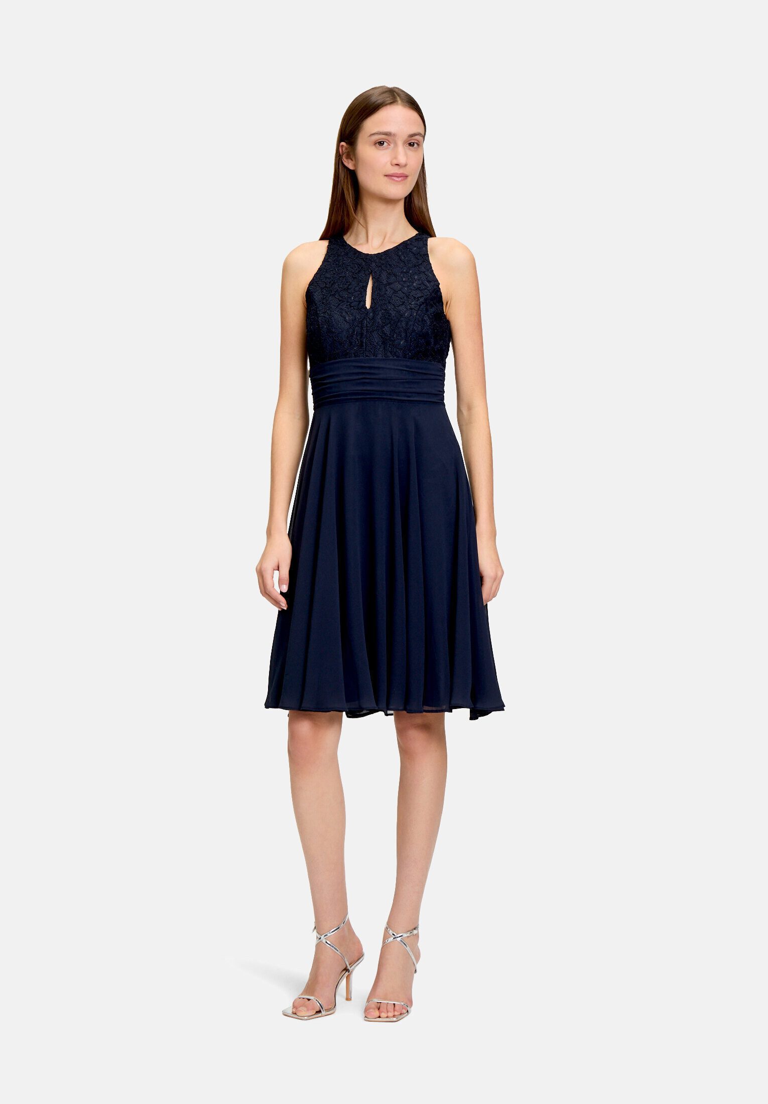 Vera Mont Abendkleid Damen mit Spitze Spitze