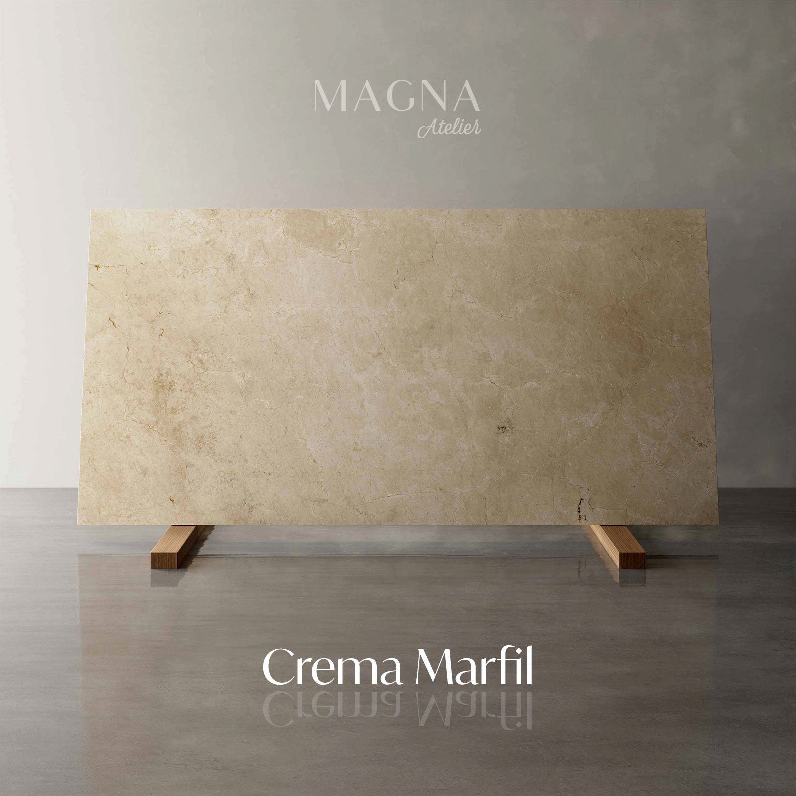 MARMOR, MAGNA Metallgestell, Atelier mit ECHTEM Couchtisch 110x50x40cm GÖTEBORG eckig, Crema gold schwarz Couchtisch, Marfil Sofatisch