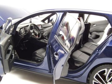 Norev Modelltraktor VW Golf 8 GTI 2020 dunkelblau metallic Modellauto 1:18 Norev, Maßstab 1:18