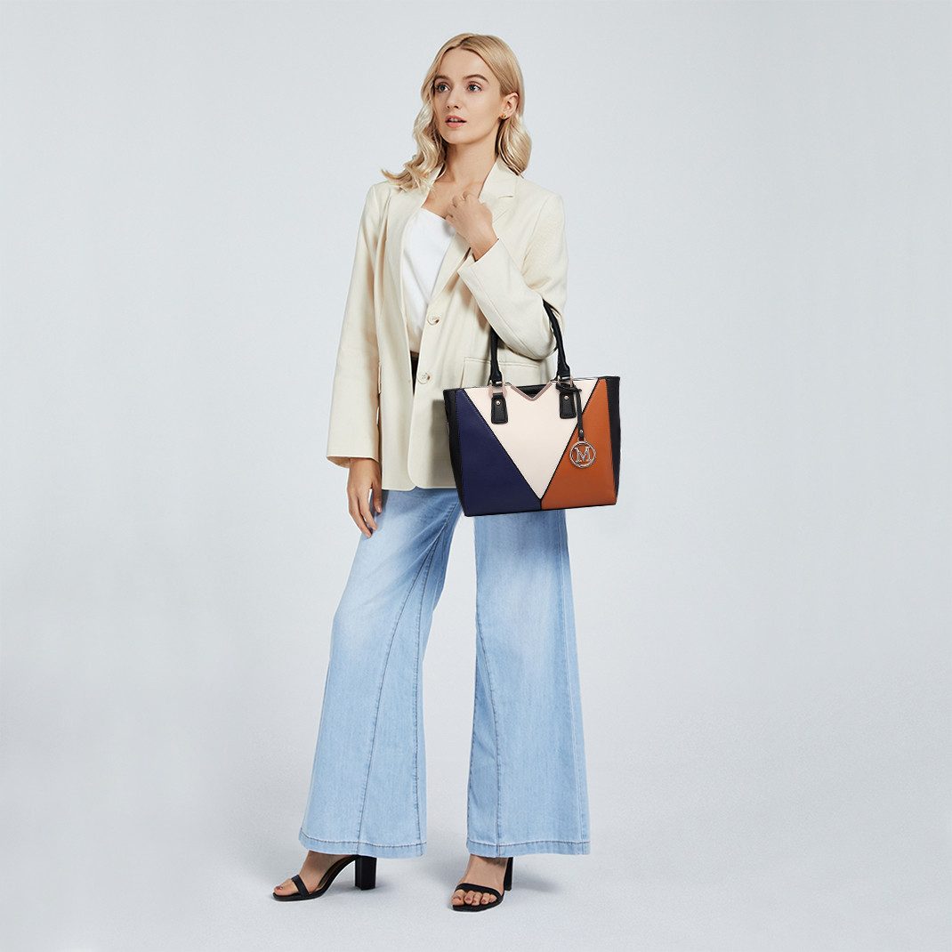 Miss Lulu Handtasche Handtasche Damen V-förmig – Große Schultertasche für B günstig online kaufen