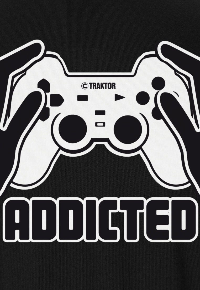 Front-Print mit T-Shirt ADDICTED LOGOSHIRT