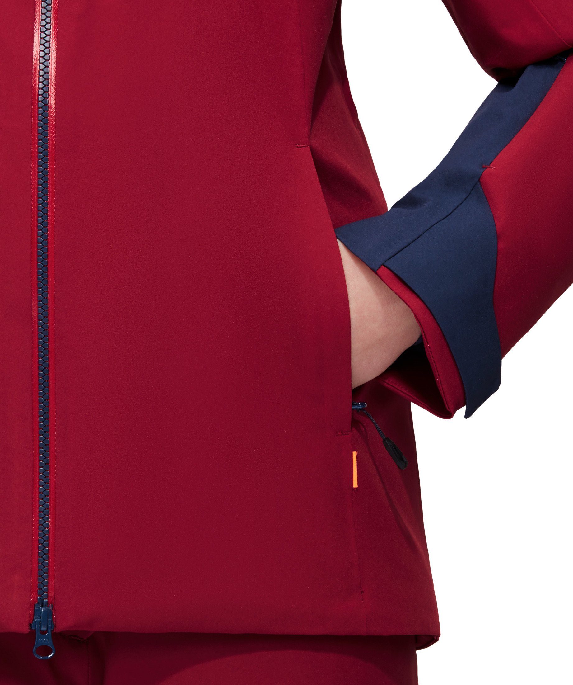 HS Women Stoney red-marine blood Thermo Mammut Hardshelljacke Jacket