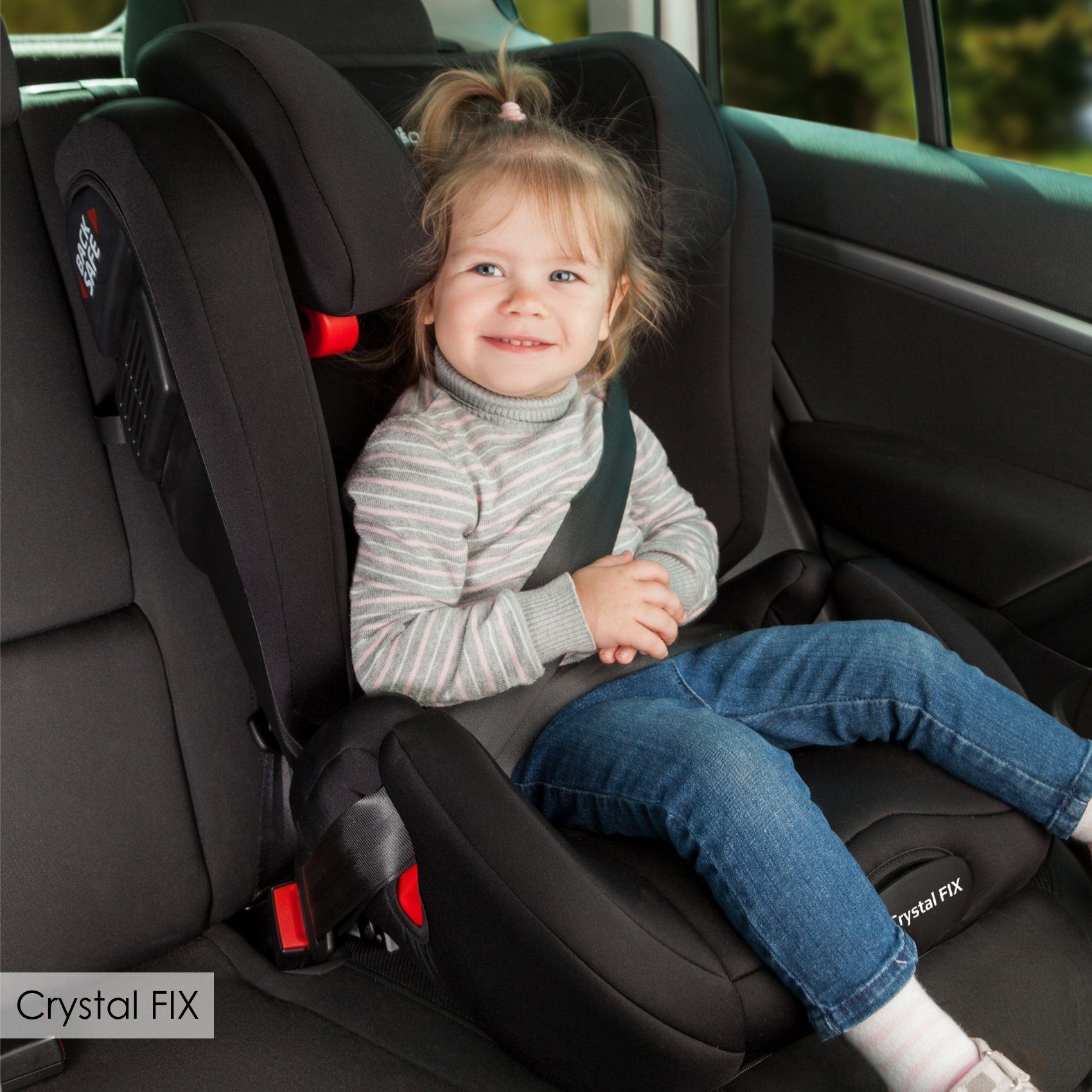 Crystal Gruppe bis: BABYLON Babysitz BABYLON Auto Autokindersitz 2/3, Grau/schwartz kg Fix 36,00 Autokindersitz