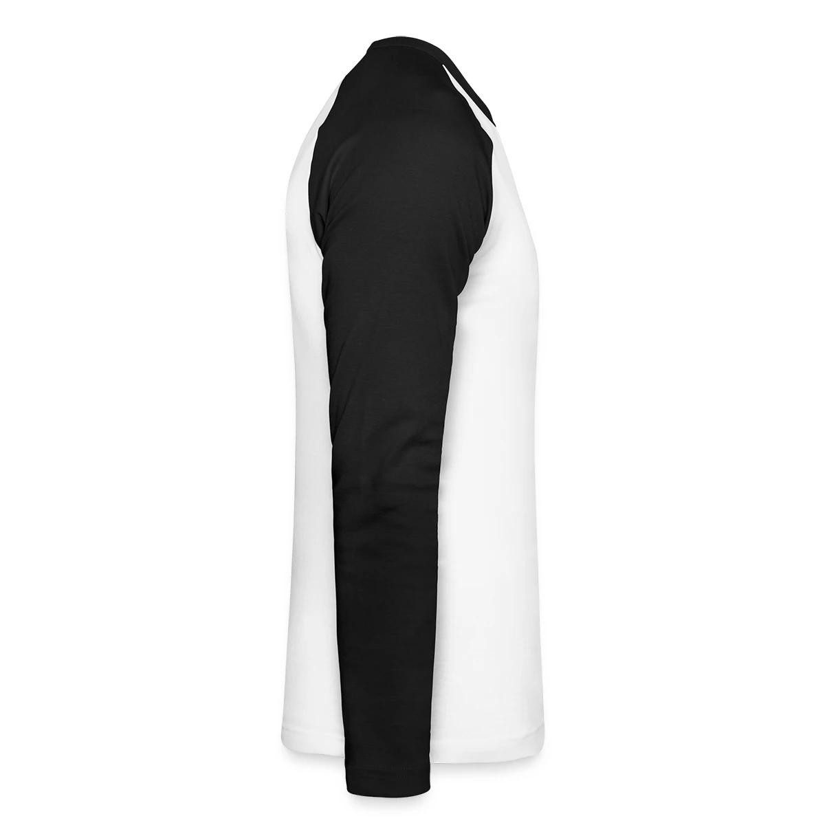 Spreadshirt T-Shirt Star Wars Darth Vader Mit Rotem Lichtschwert Baseball Langarmshirt Her (1-tlg)