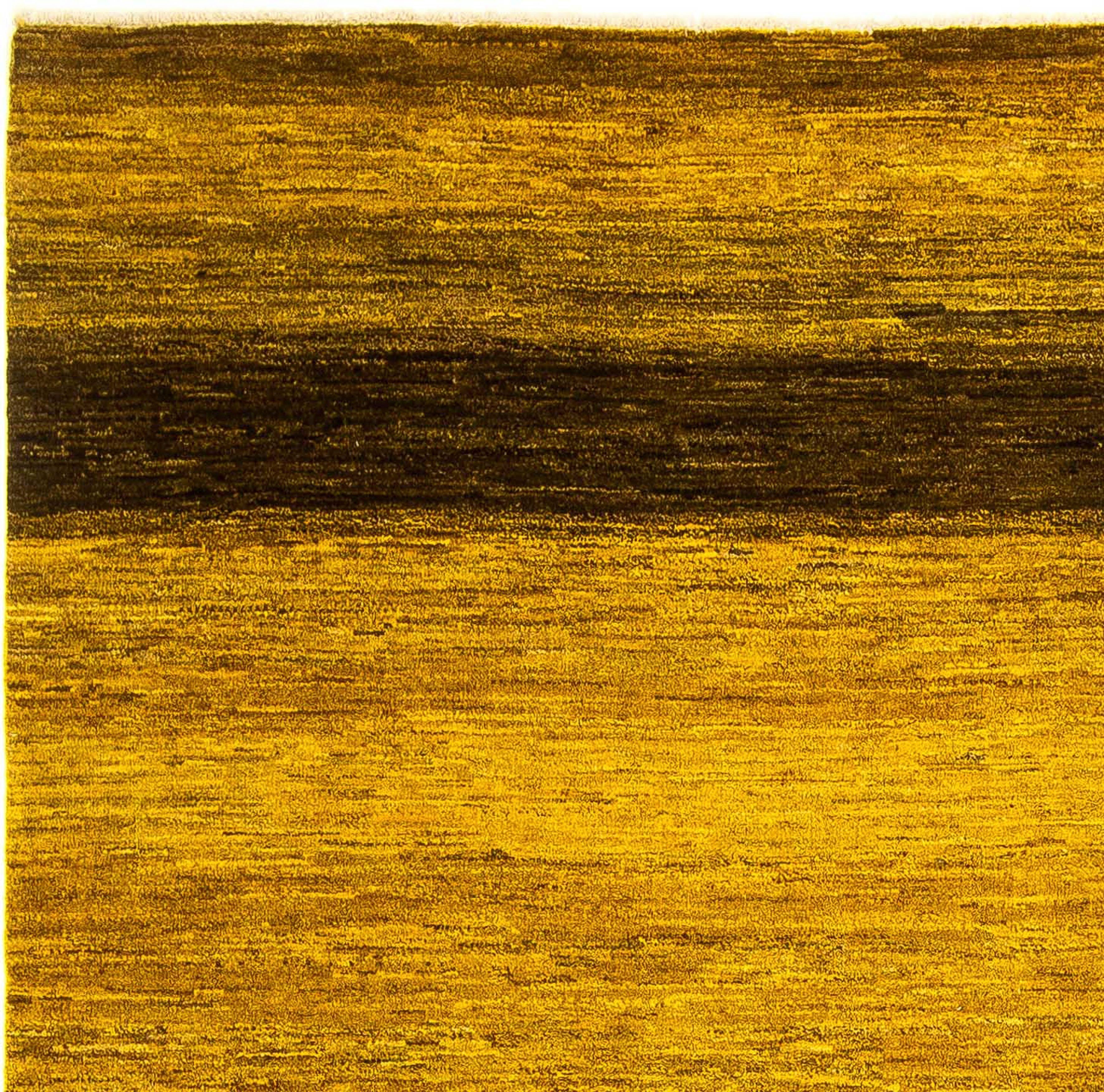Wollteppich mm, - 18 mehrfarbig, Gabbeh rechteckig, 318 241 Handgeknüpft, x - Wohnzimmer, Höhe: Einzelstück cm Indus - Zertifikat mit morgenland,