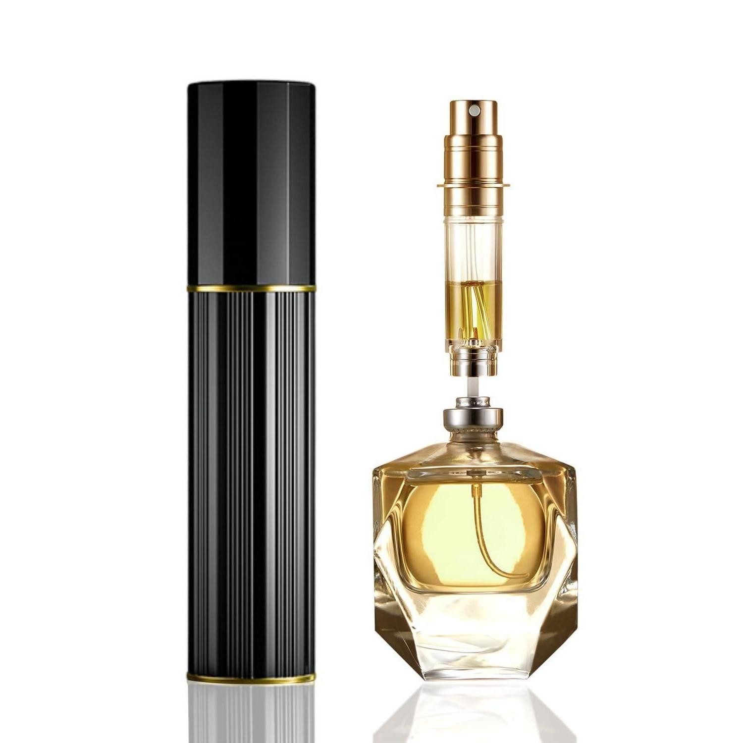 LuxusKollektion Parfümzerstäuber Parfümzerstäuber Mini Schwarz 5ml
