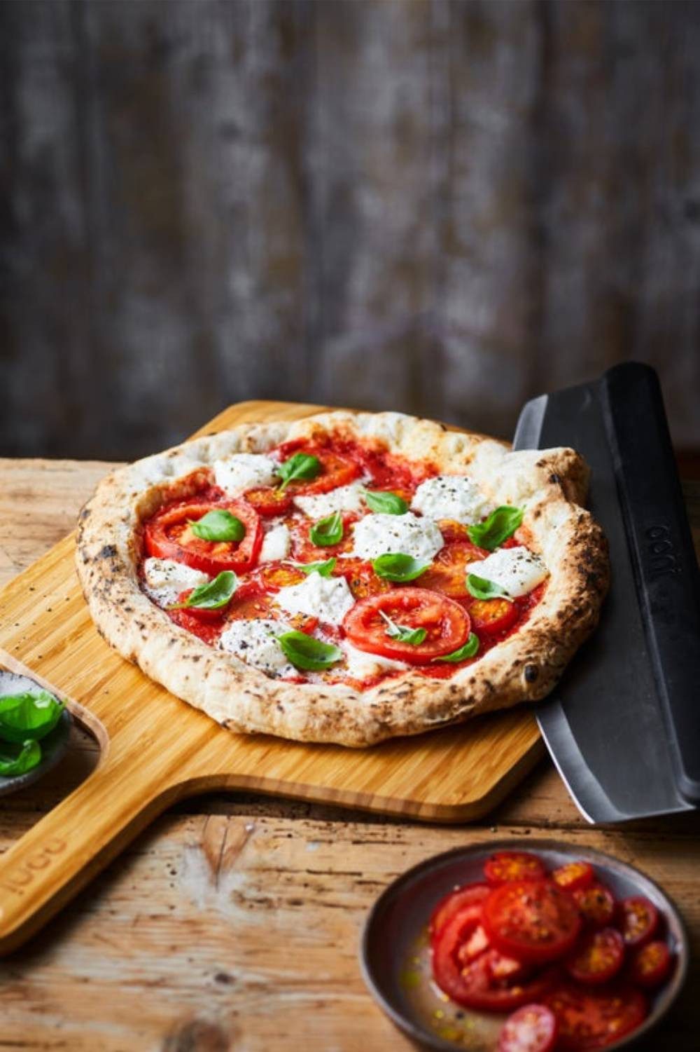 Ooni Pizzaofen Ooni Premium Zubehör Paket mit 14" Bambusbrett