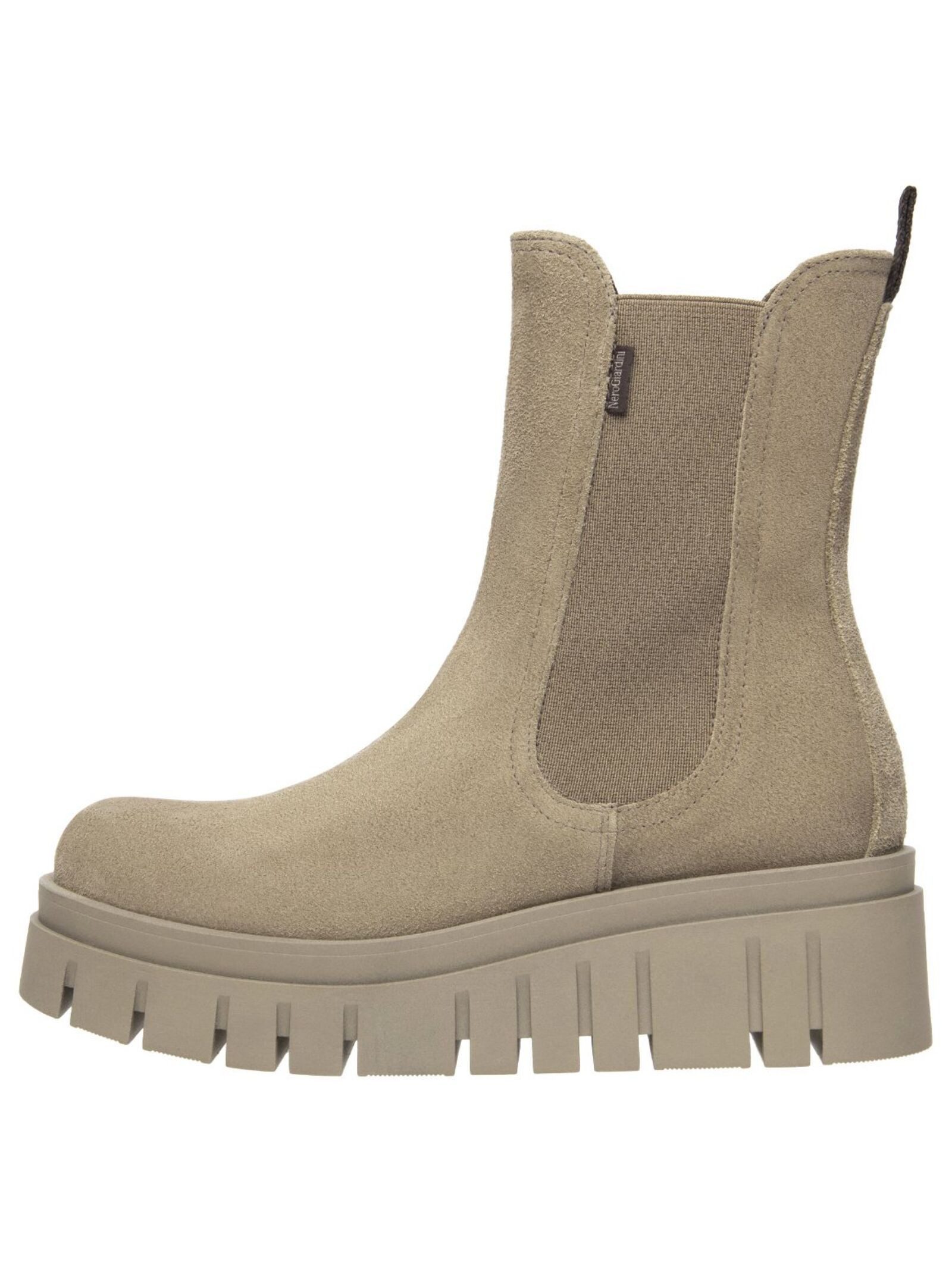 Nero Giardini Nero Giardini Stiefelette Veloursleder/Textil Plateaustiefelette