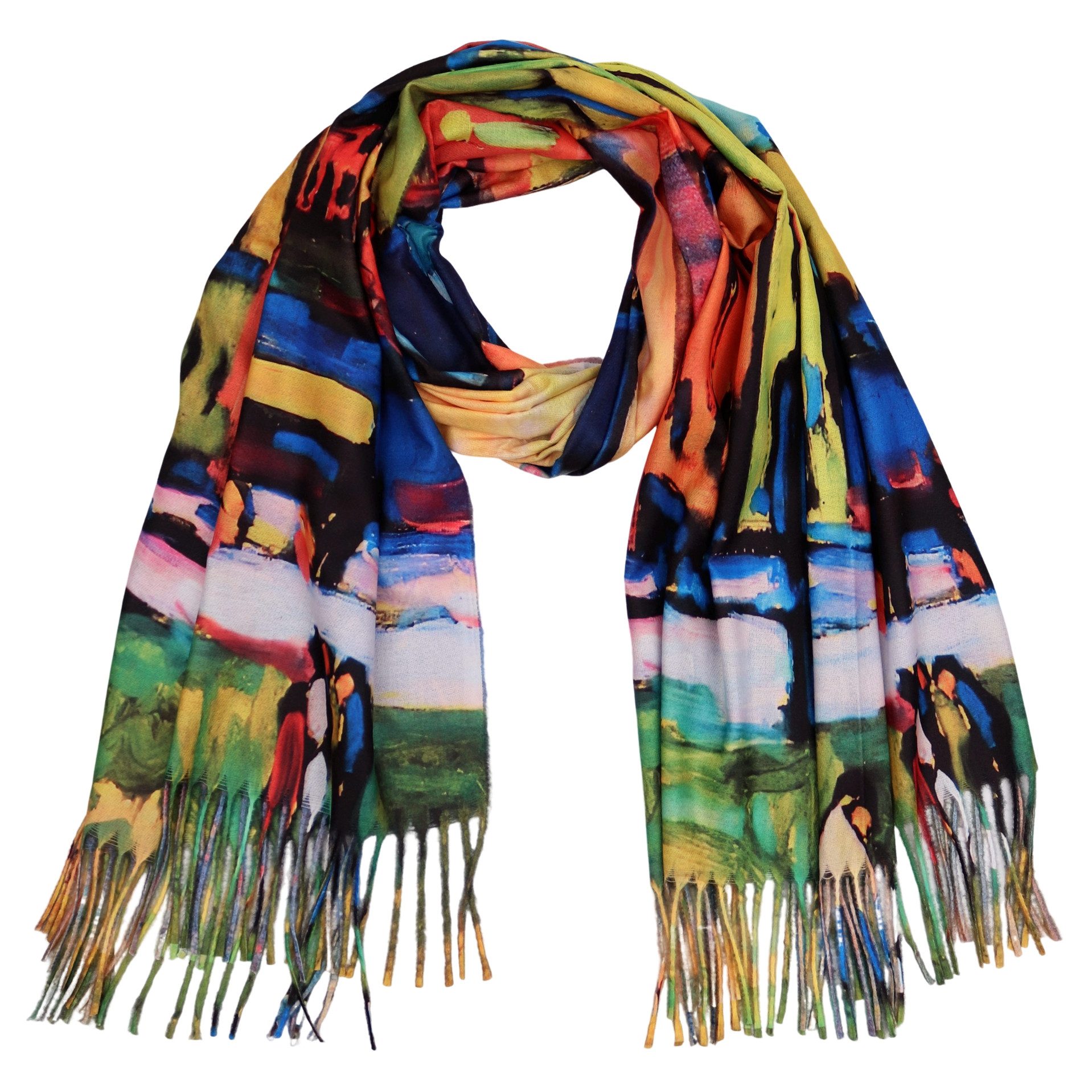 MIRROSI Modeschal weicher und warmer Schal ca.70x180cm, zweiseitig tragbar, günstig online kaufen