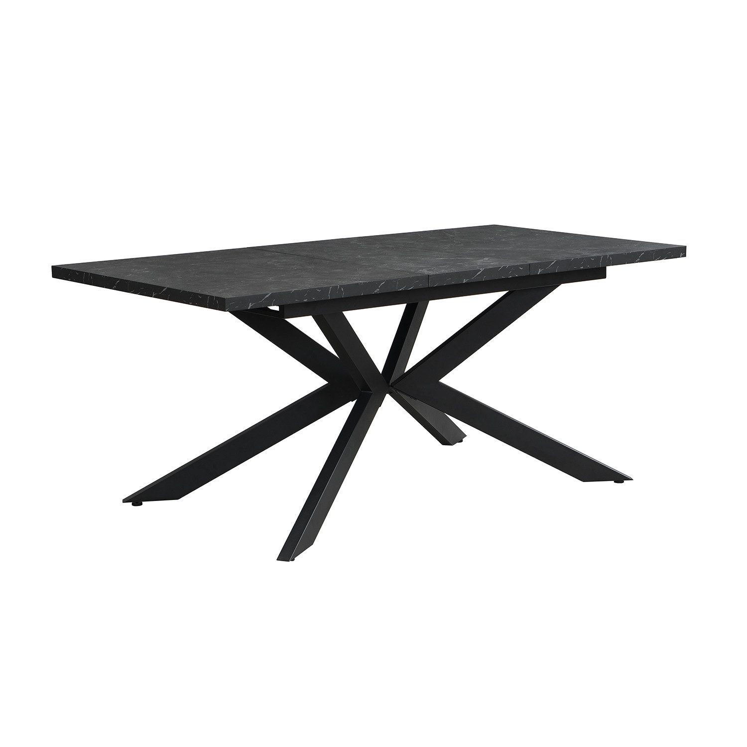 DUBI Möbel Esstisch MALTE, Sternfuß-Gestell, 140-220cm, günstig online kaufen