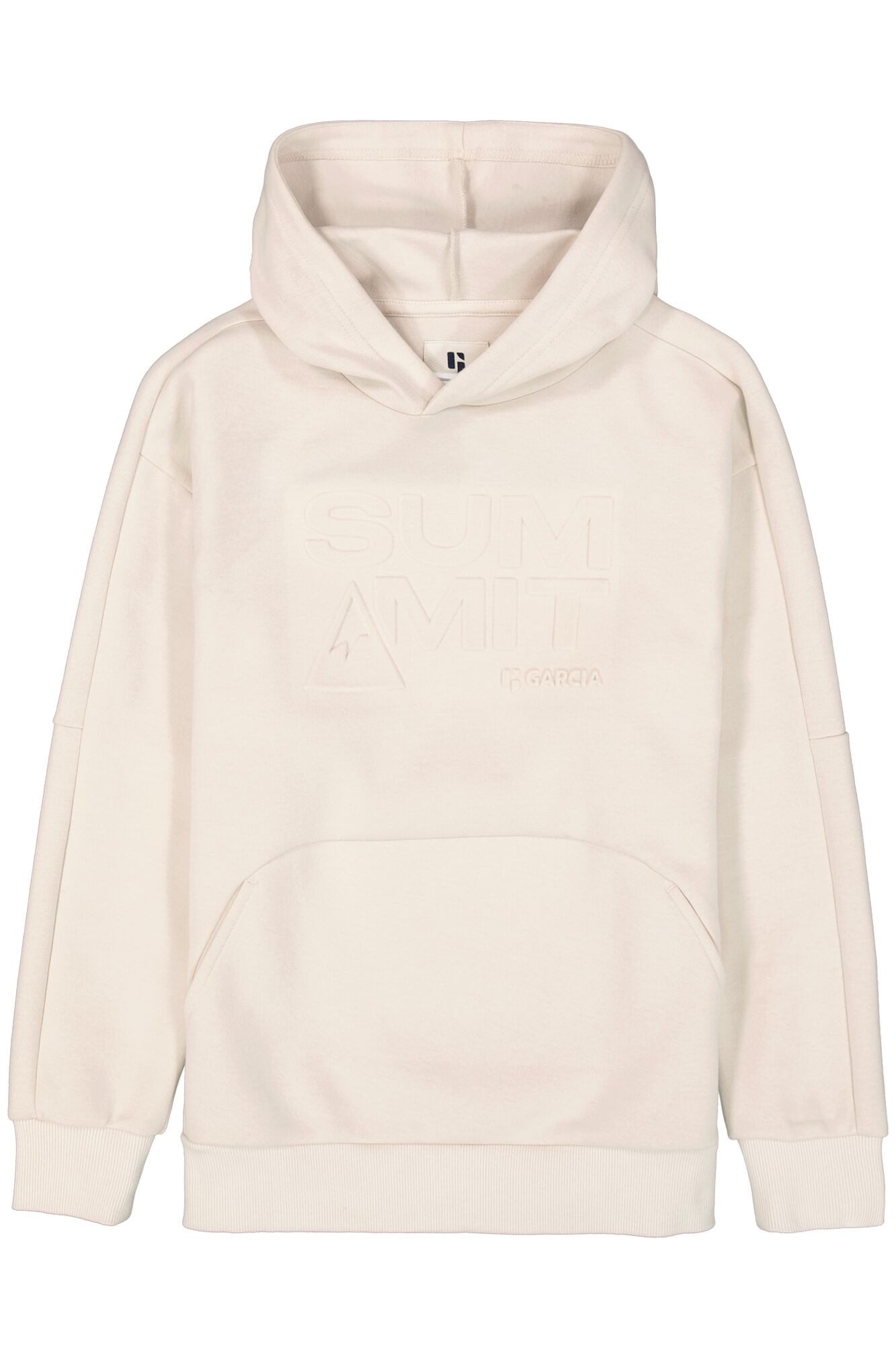 Garcia Sweatshirt mit geprägtem Schriftprint