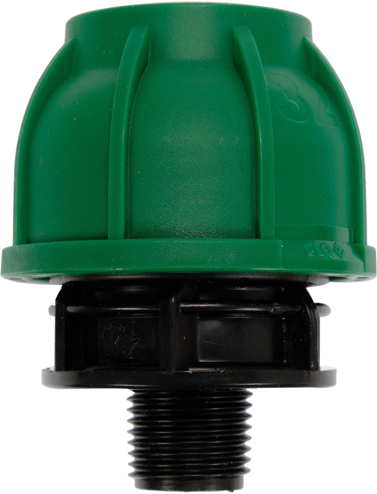 TRIZERATOP Schlauchkupplung Złączka pp gz 32mm x 1/2", (PP-Klemmverbinder Außengewinde 32 mm x 1/2), Qualität
