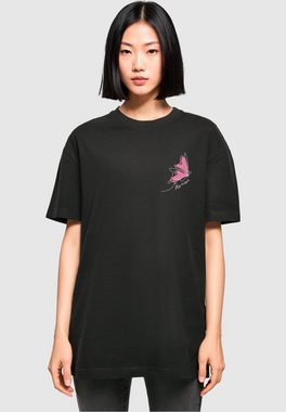 Merchcode T-Shirt Merchcode Damen Ladies Fly High Oversized Boyfriend Tee (1-tlg)