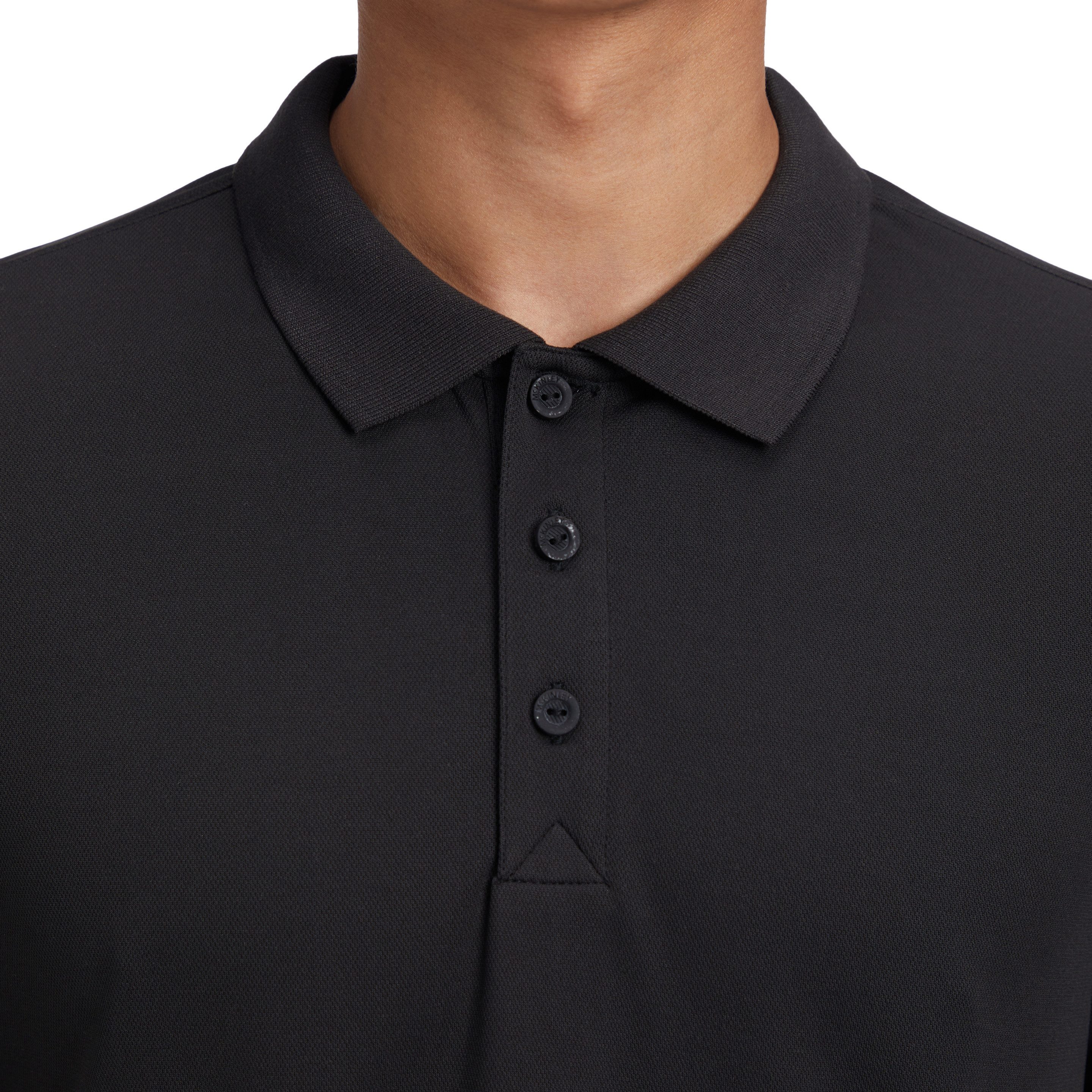 McKINLEY Poloshirt HE.-POLO LANGO M sportliche Passform, 3er-Knopfleiste, Strickkragen, atmungsaktiv