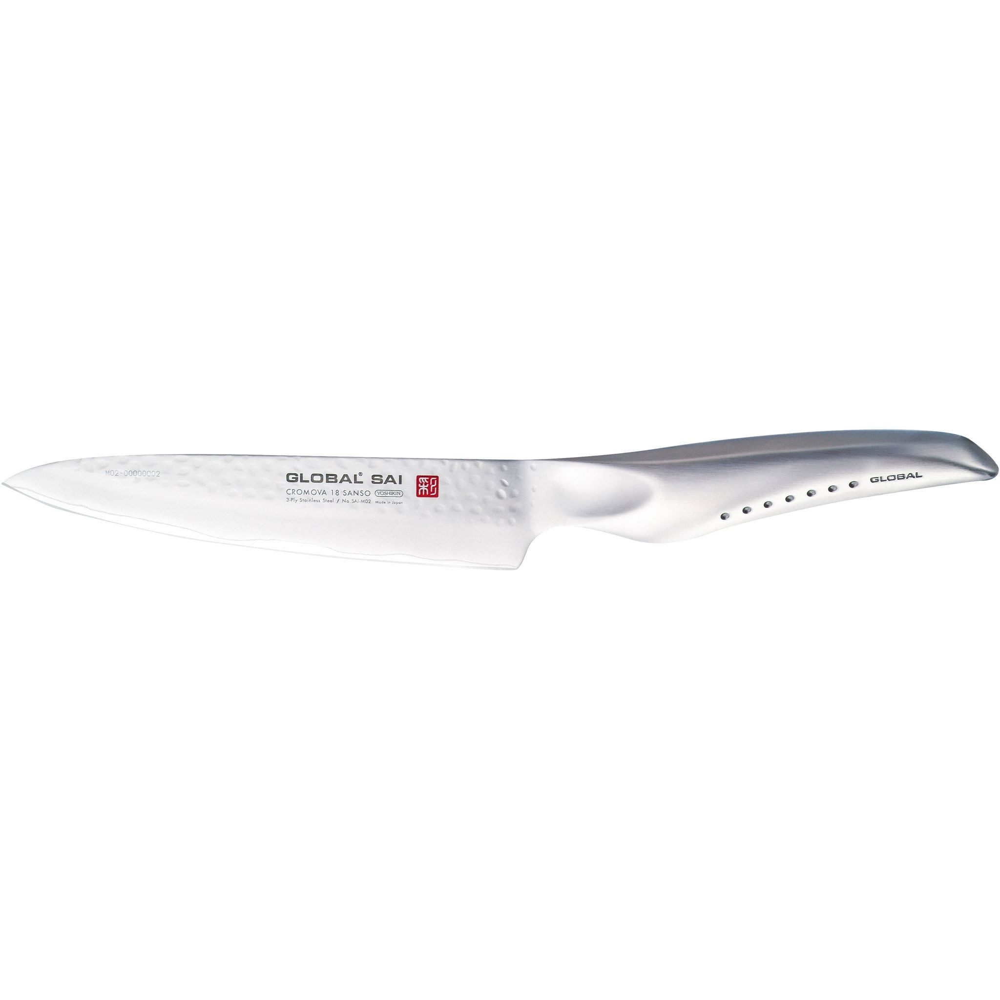 GLOBAL Zubereitungsmesser SAI Universalmesser 14,5 cm SAI-M02