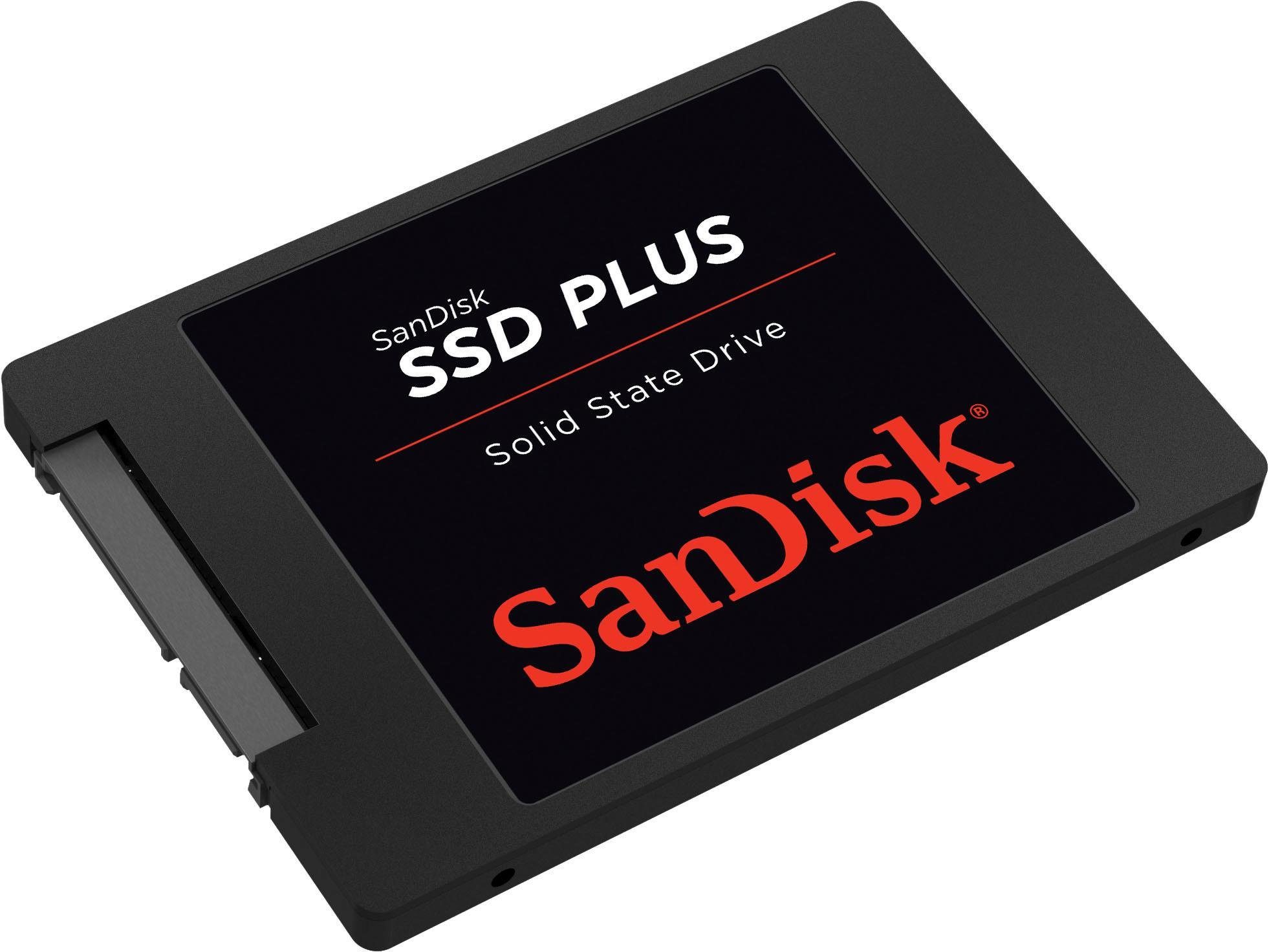Sandisk SSD PLUS interne SSD (480 GB) 530 MB/S Lesegeschwindigkeit
