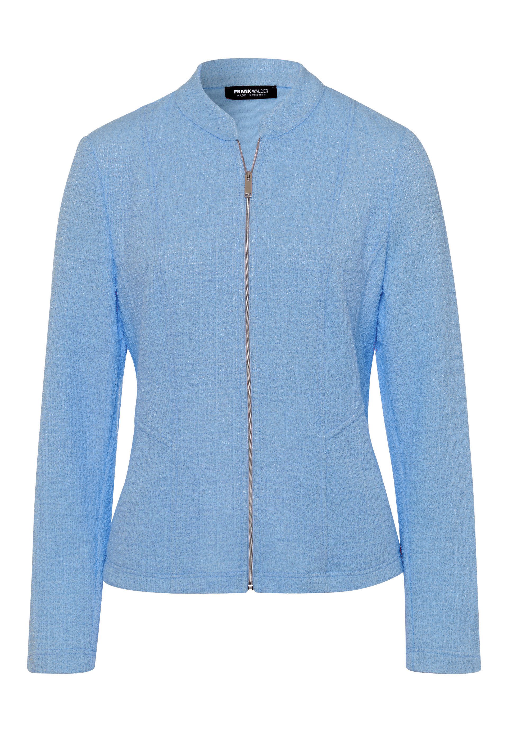 FRANK WALDER Kurzjacke aus Jersey mit Zip