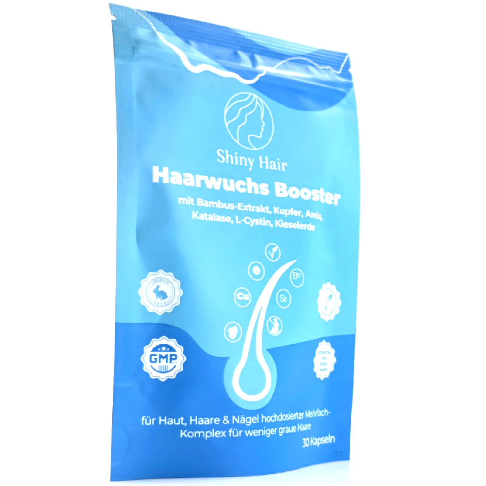 Haarwuchs Booster Haarwuchs Booster Kapseln, 30 St., 22,08 g, 100% natürliche Inhaltsstoffe – Vegan – Tierversuchsfrei