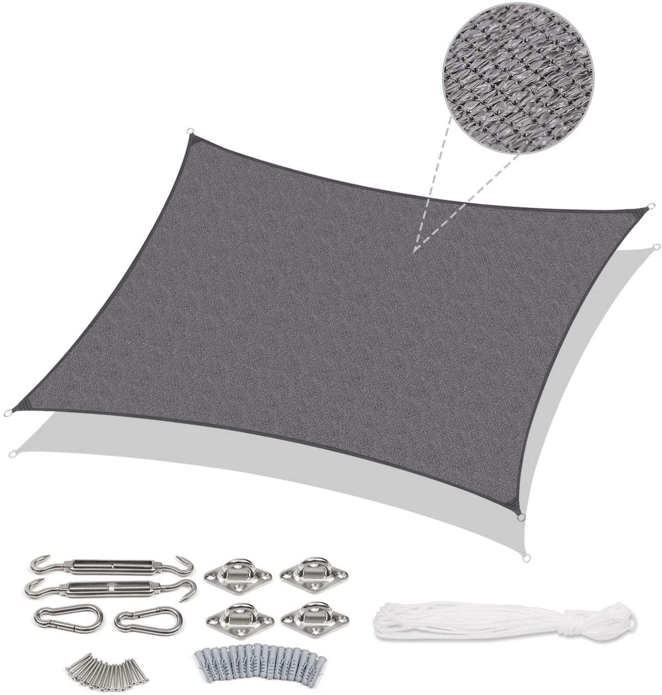 Sekey Sonnensegel Sonnensegel Rechteck mit Kit günstig online kaufen