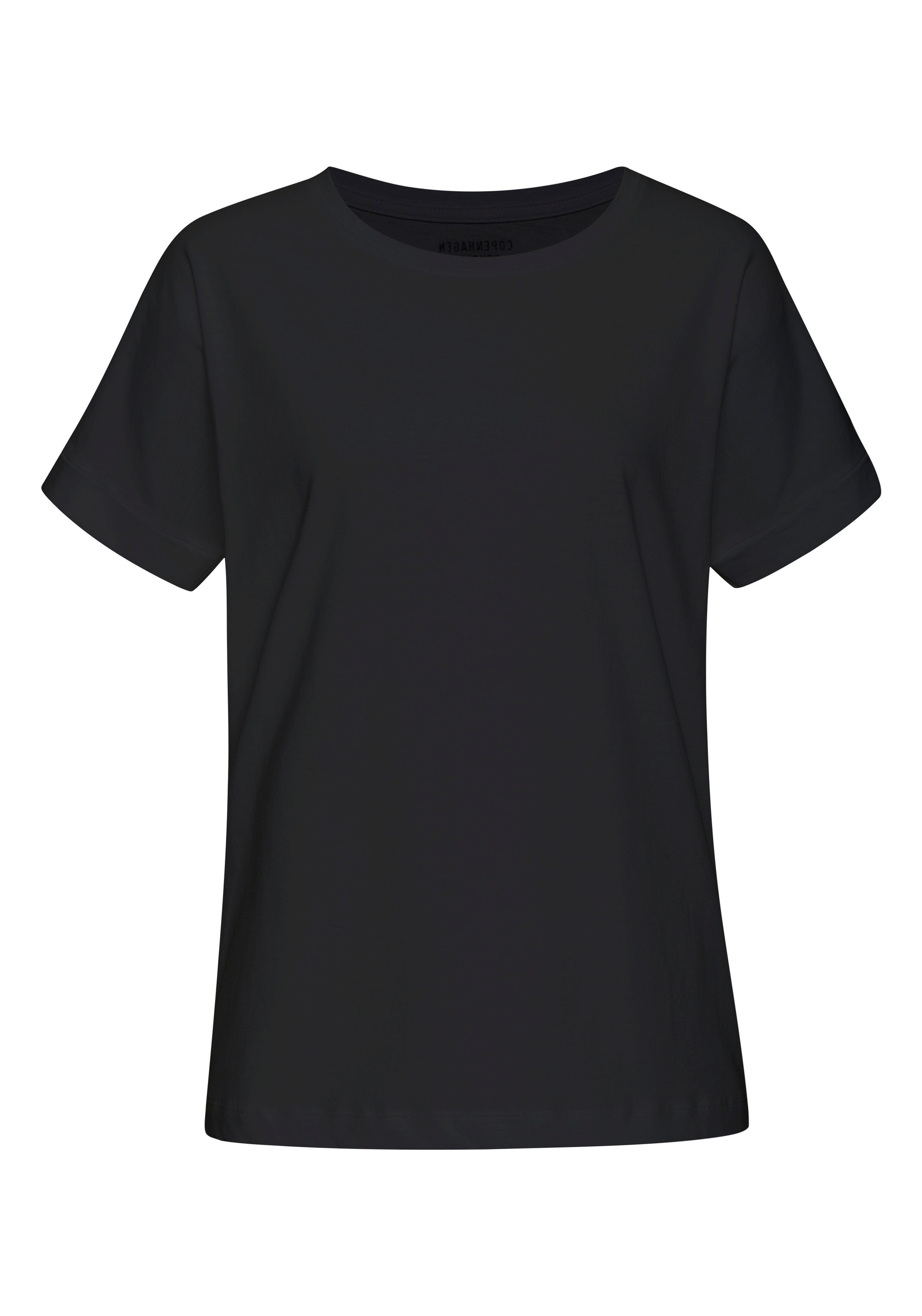 T-Shirt mit dezentem Logoprint hinten