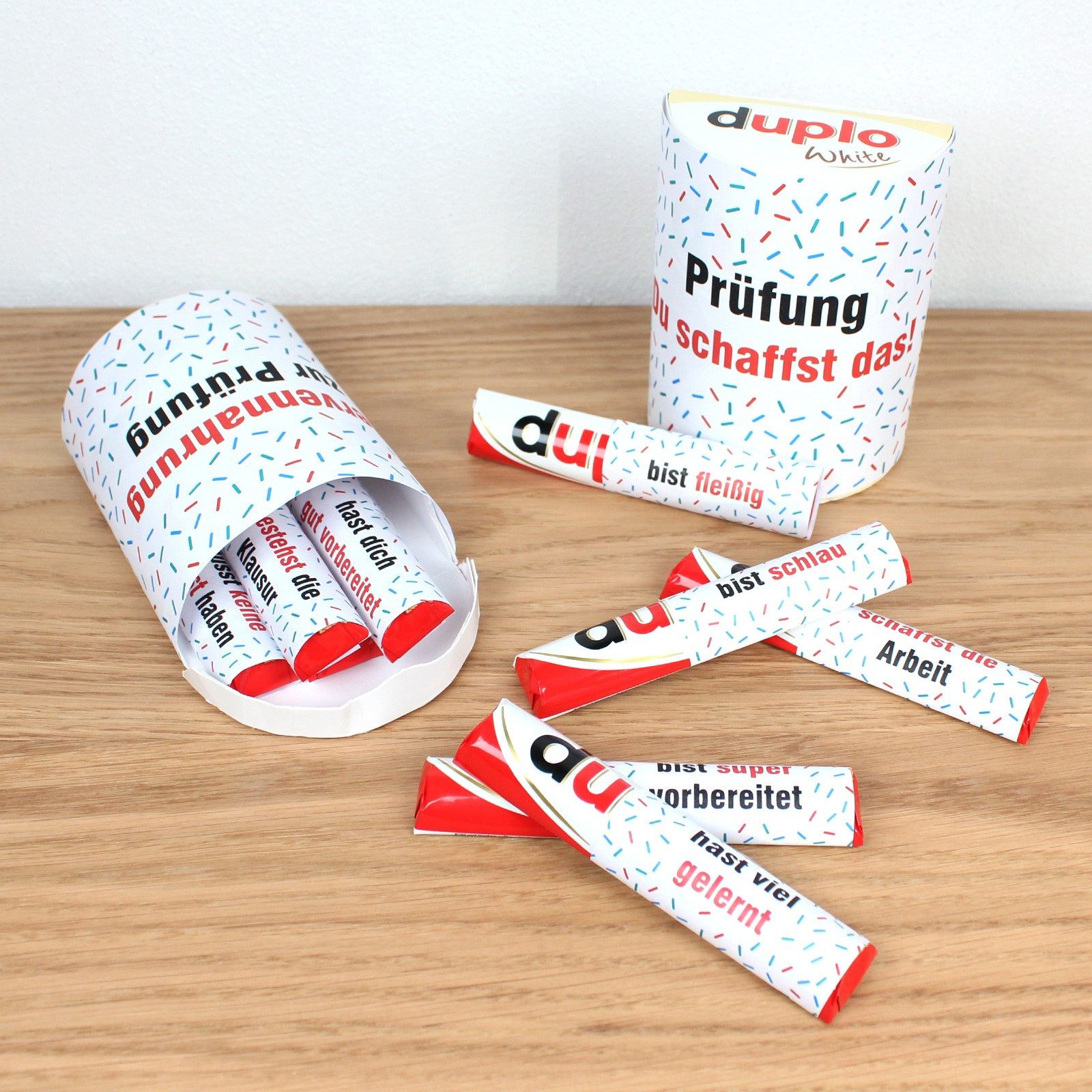 nikima Packpapier PAPIER SET - Duplo Prüfung Du schaffst das Motivation