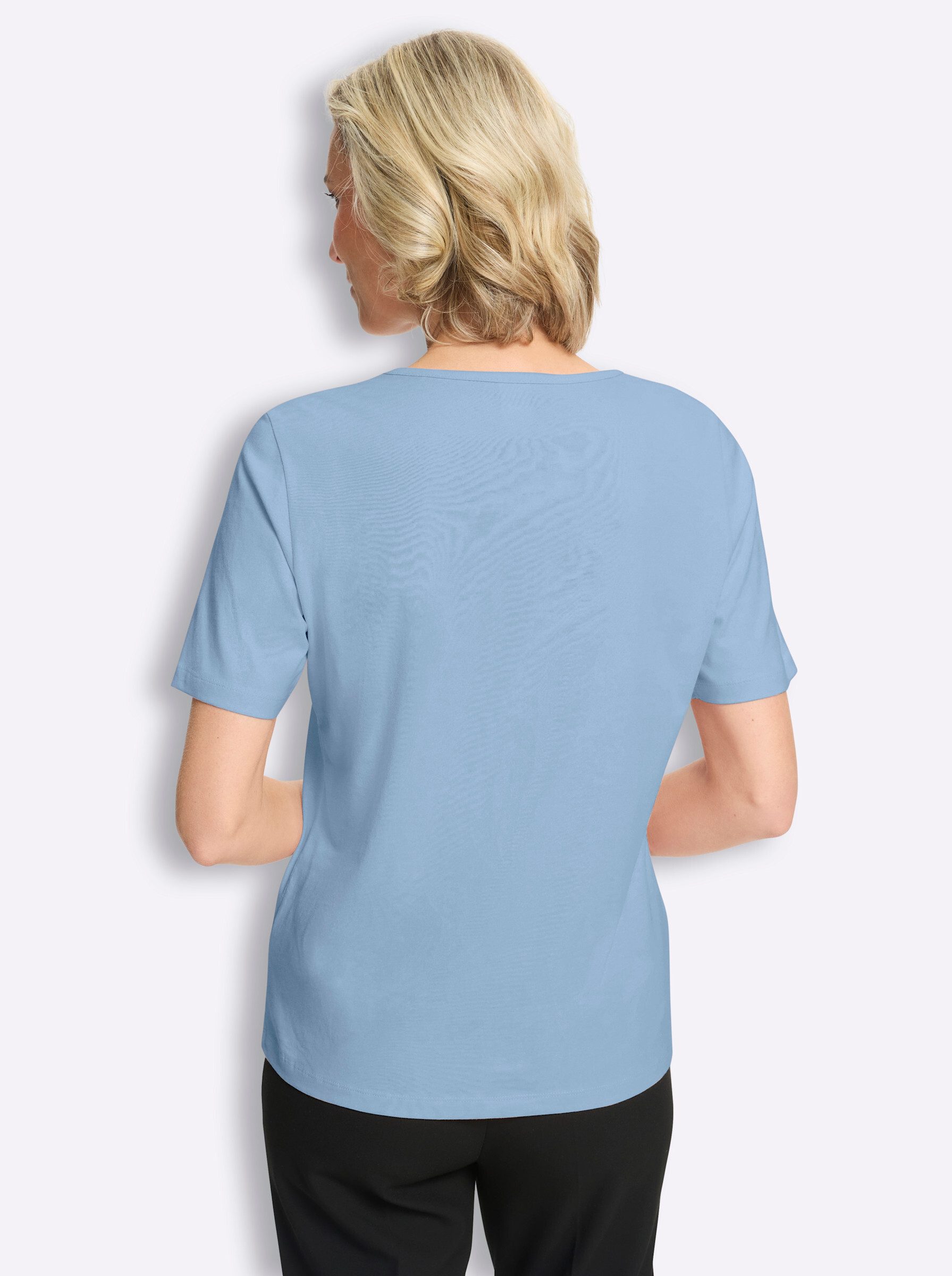 Sieh an! T-Shirt Kurzarm-Shirt Kurzarm – Bild 2 von 5