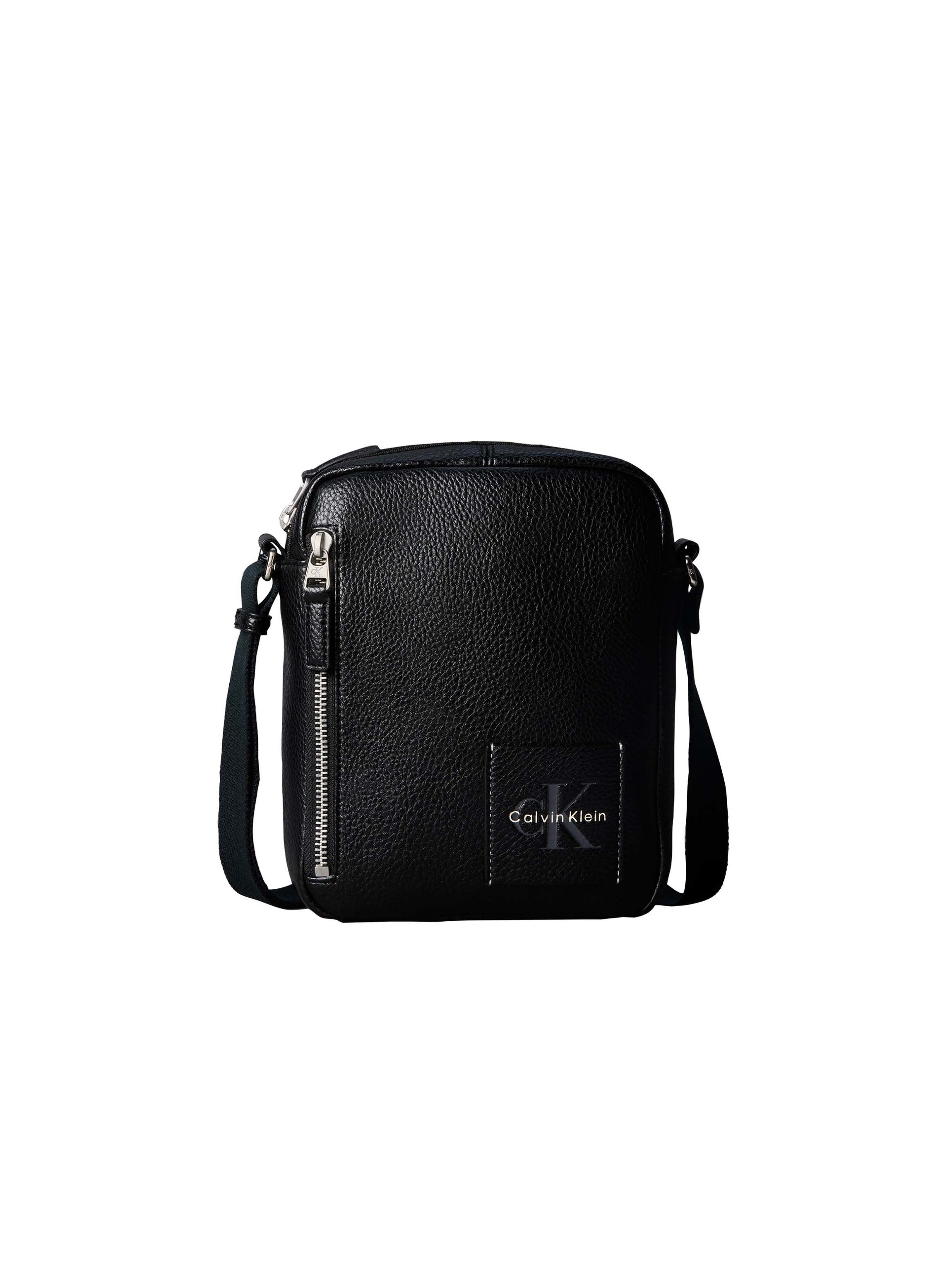 Calvin Klein Umhängetasche BOLD PEBBLE SIMPLE REPORTER, Mini Bag, Cross Body Bag mit Münzsteckfach außen