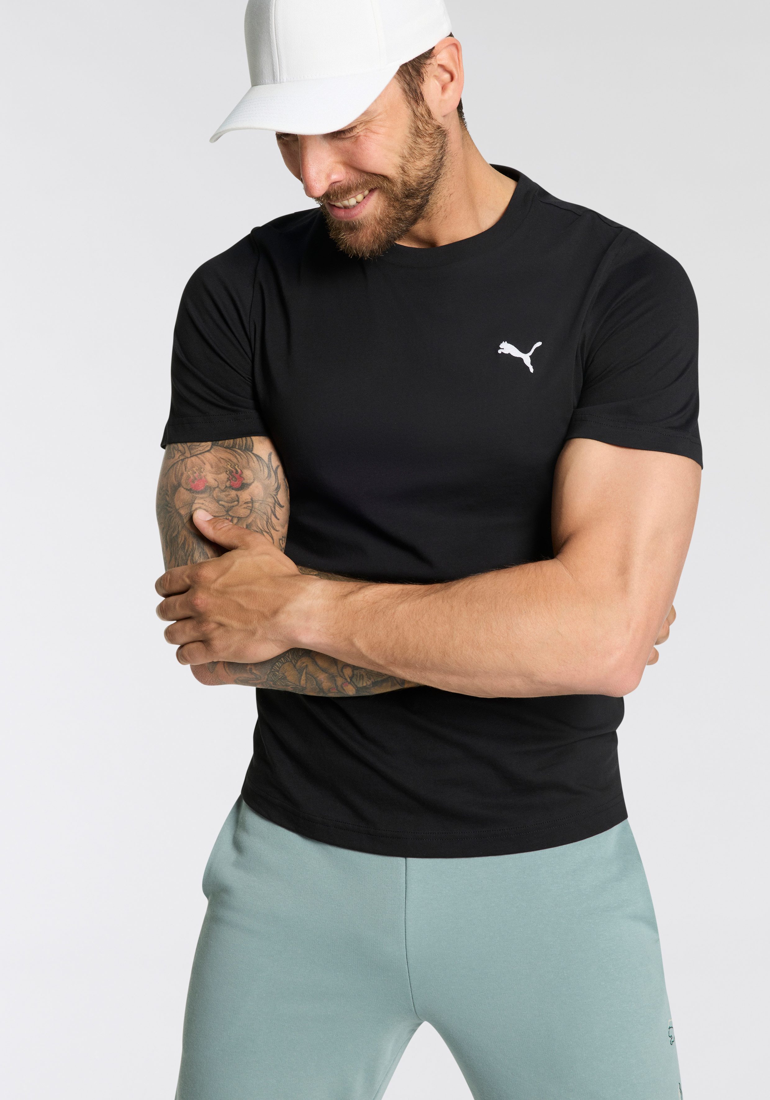 PUMA T-Shirt ESS LOGO TEE MULTIPACK günstig online kaufen