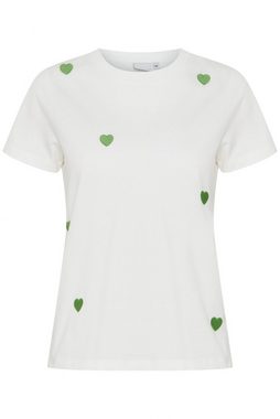 Ichi T-Shirt IHCAMINO SS18 T-Shirt mit Herz-Stickerei