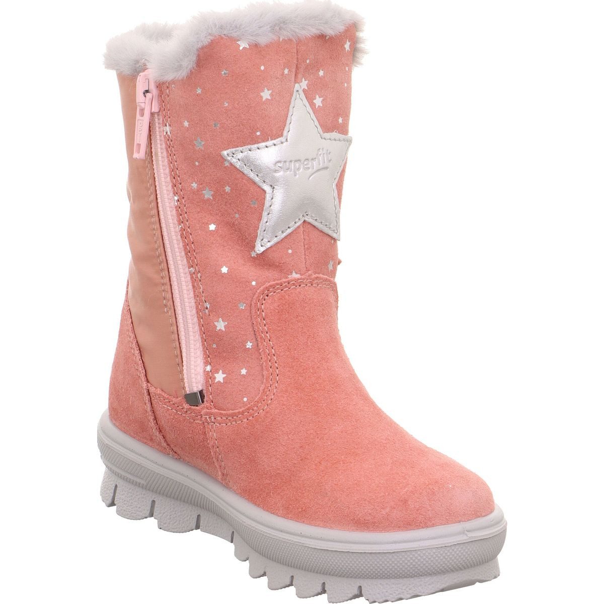 Superfit Flavia Winterstiefel Stylische, wasserdichte Mädchenstiefel mit Glitzersternprint und – Bild 5 von 5