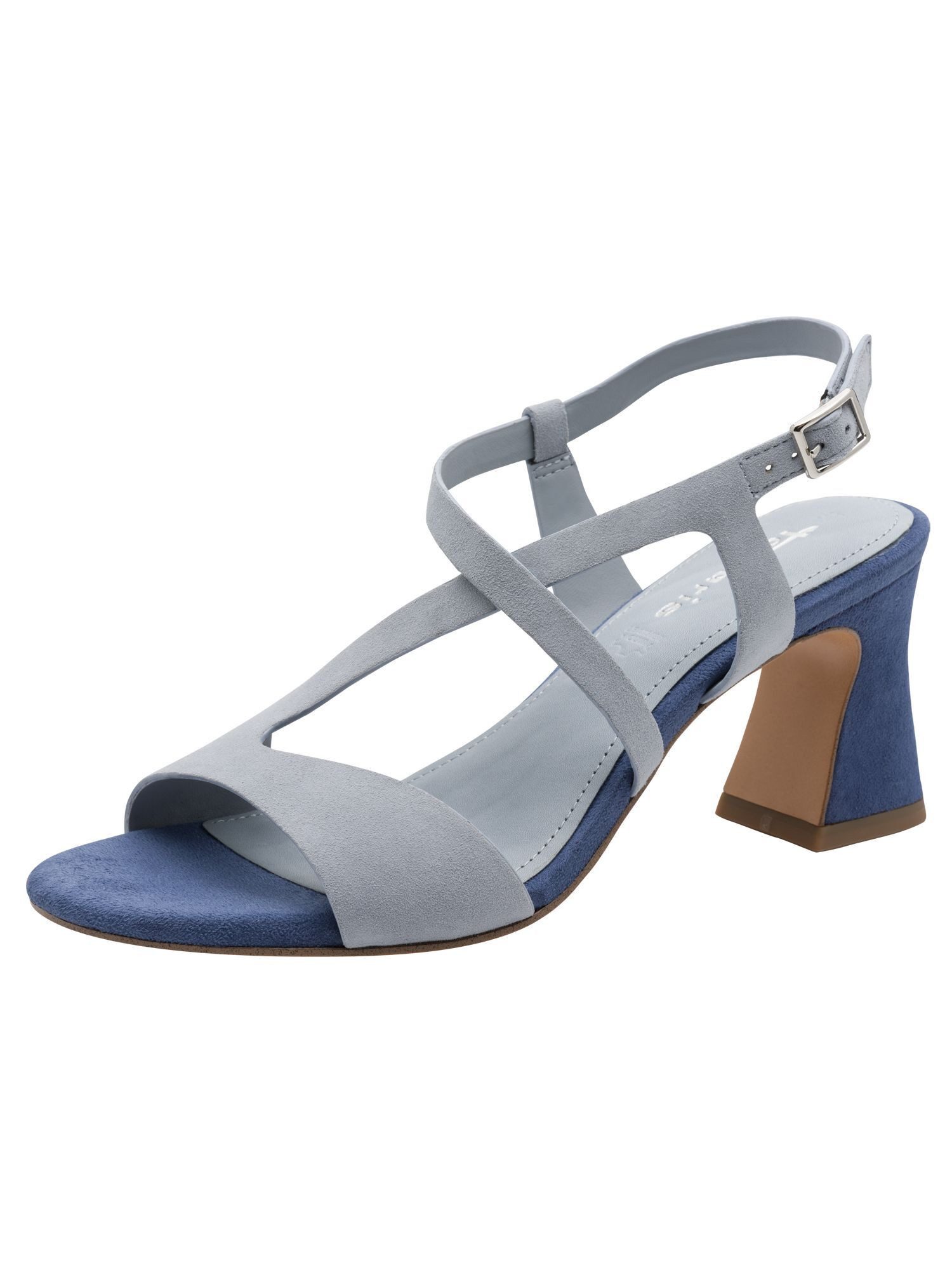 ANTIslide, TOUCH-IT, ANTIshokk aus Leder banana Sandalette