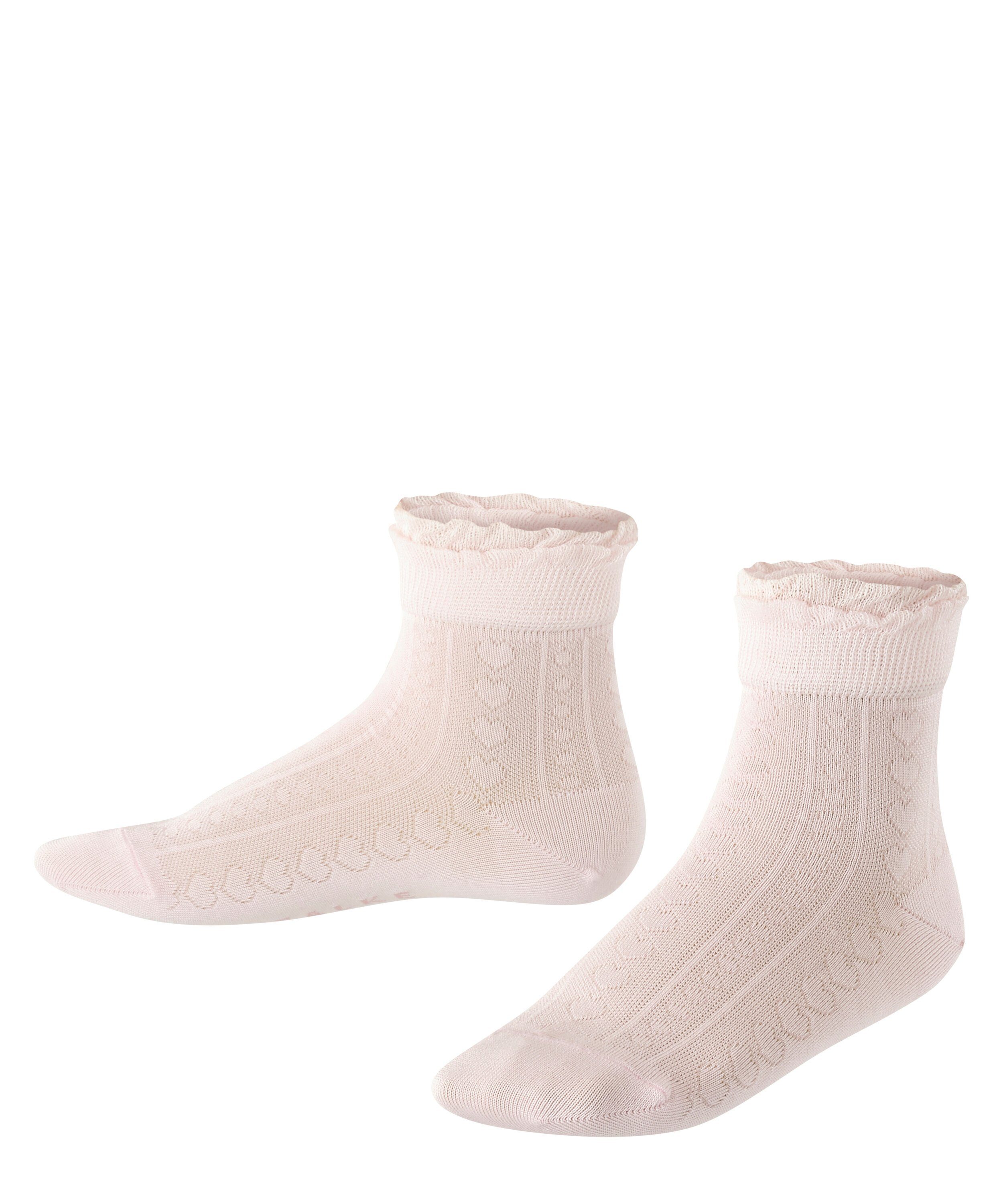FALKE Socken Romantic Net (1-Paar) powder rose (8902)