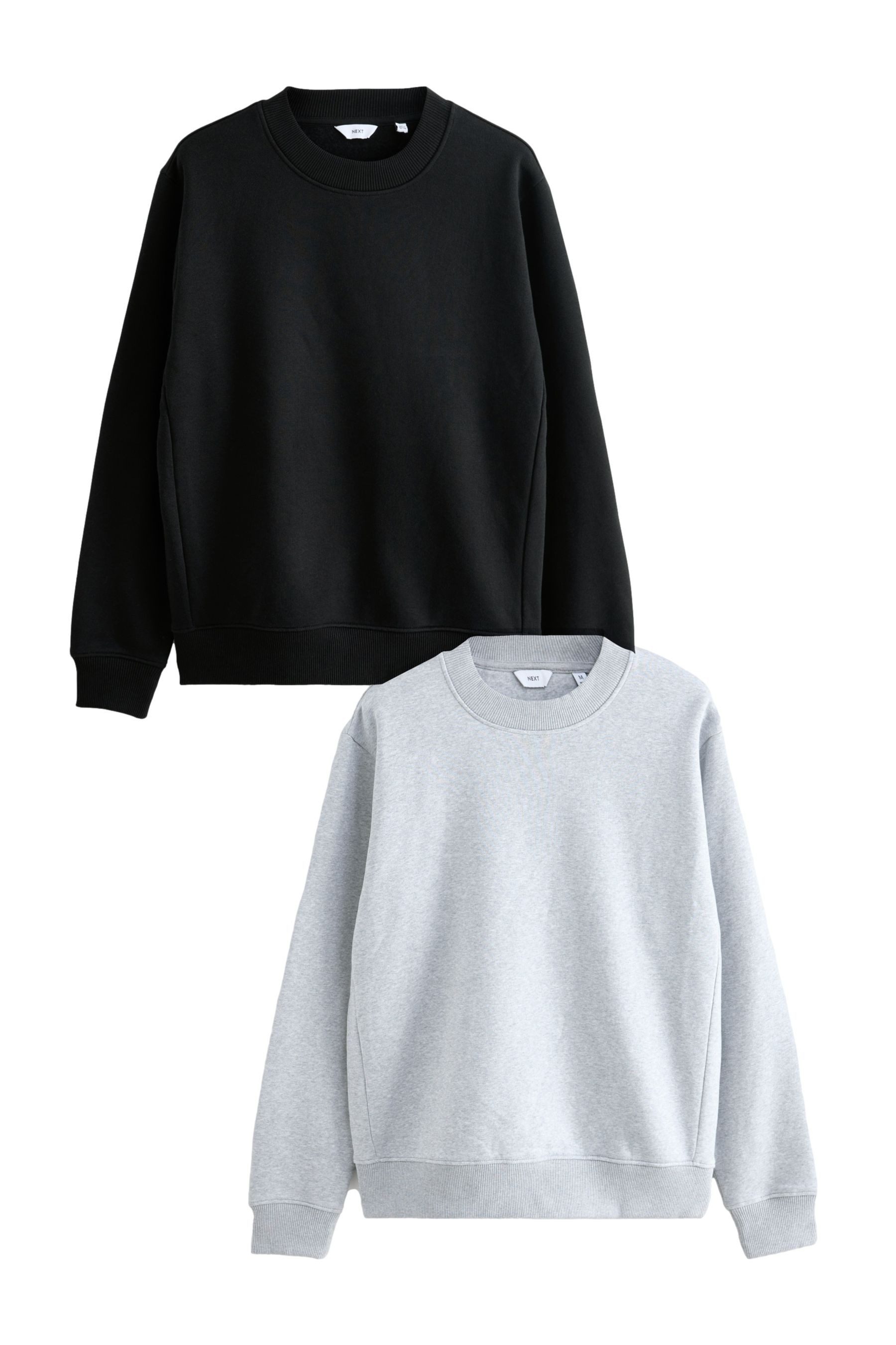 Sweatshirt Sweatshirt mit Rundhalsausschnitt