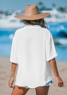 Cupshe Strandtop Semi-transparentes Cover-up Tops