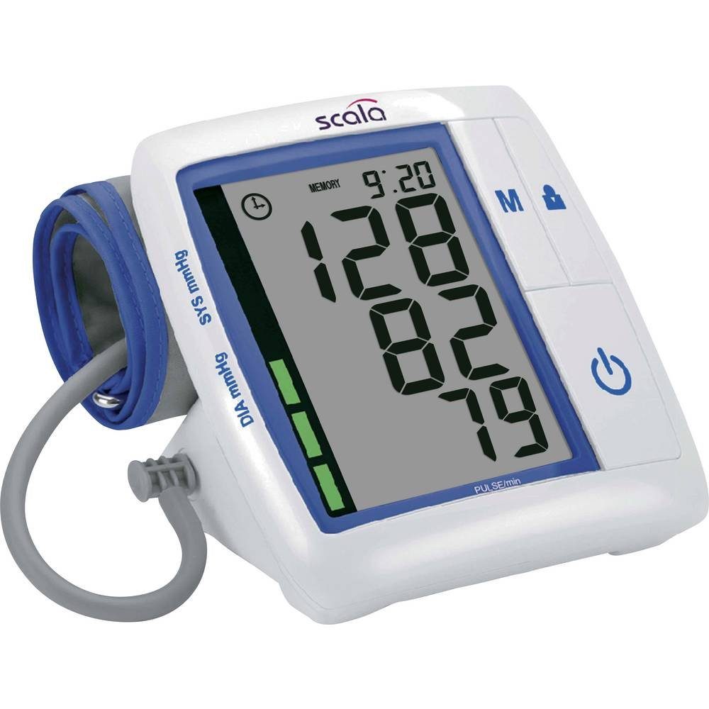 2x50 für Blutdruckmessgerät Oberarm- Speicherplatz Scala Messergebnisse Blutdruckmessgerät,