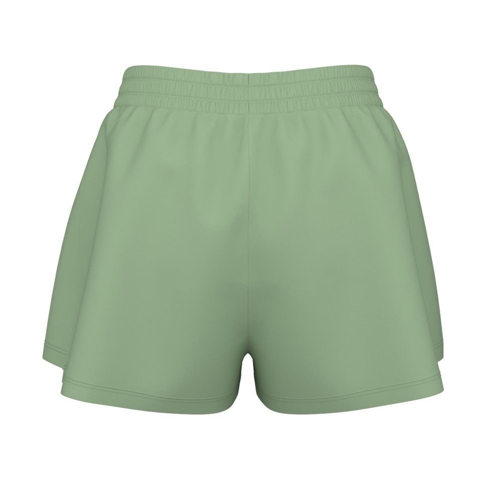 Head Shorts Tennishose Play (elastischer Bund) kurz grün Damen