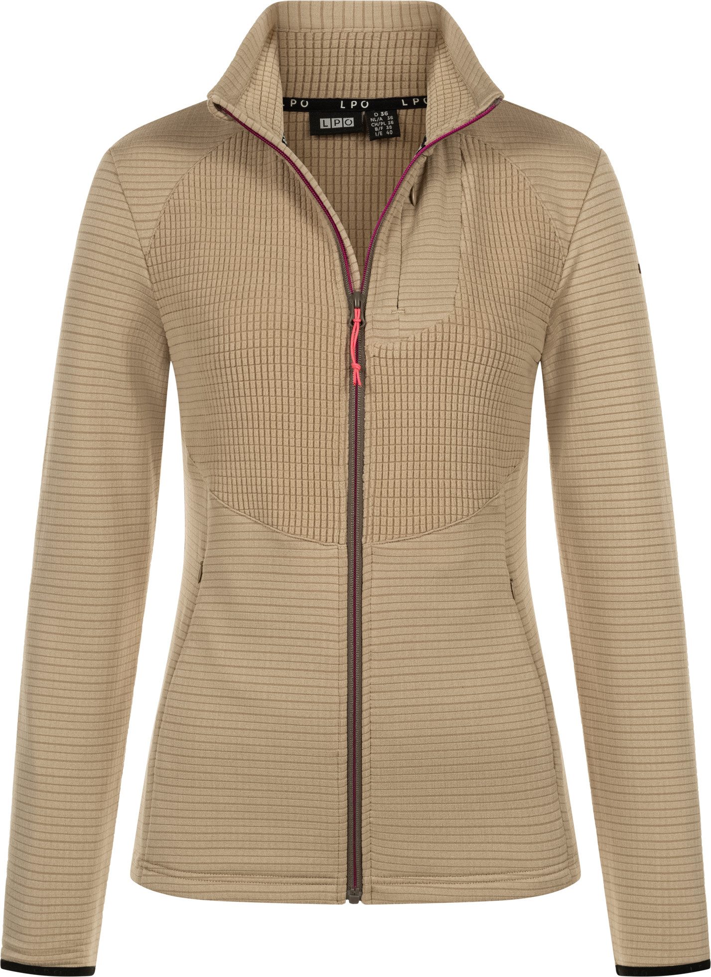 DEPROC Active Fleecejacke PERLE CS Waffelfleece, Fleece, Mid-Layer auch in günstig online kaufen