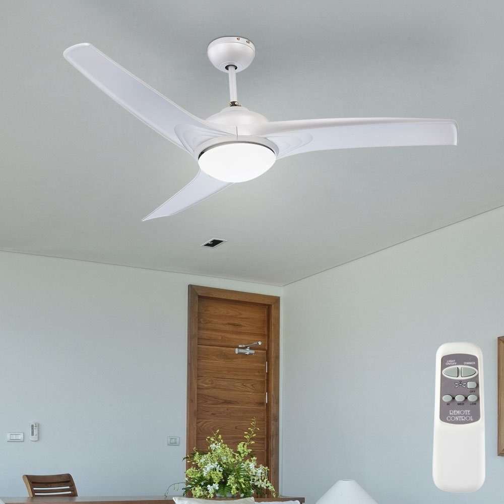 etc-shop Deckenventilator, Decken Lampe Kühler Leuchte Klima Ventilator Lüfter