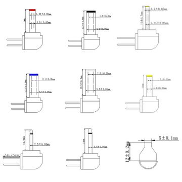 Poppstar Universal-Netzteil Universal-Netzteil (Output 3V 4,5V 5V 6V 7,5V 9V 12V DC 1,5A + 8 Stecker)