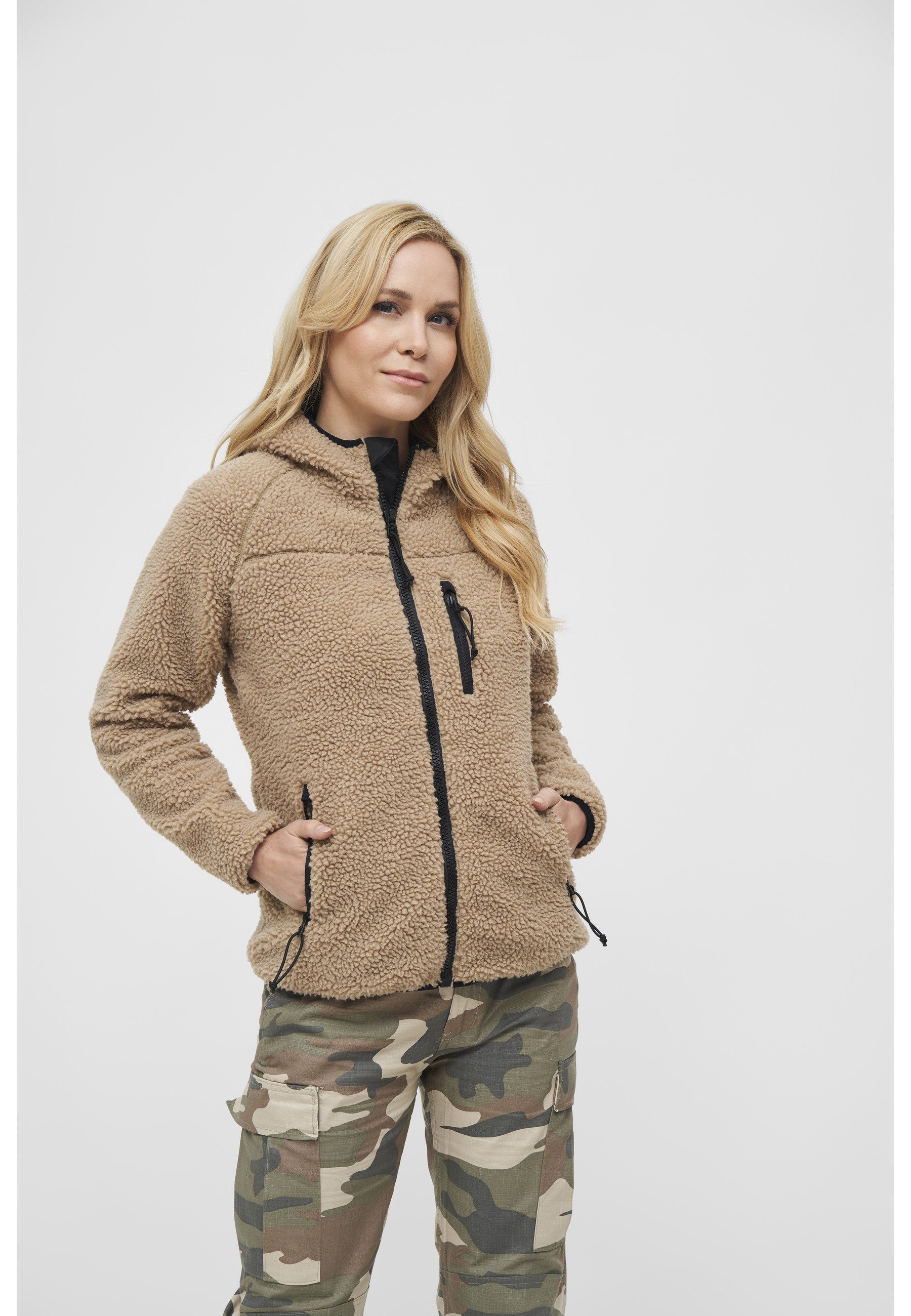 Brandit Allwetterjacke Brandit Damen Ladies Teddyfleecejacket (1-St)