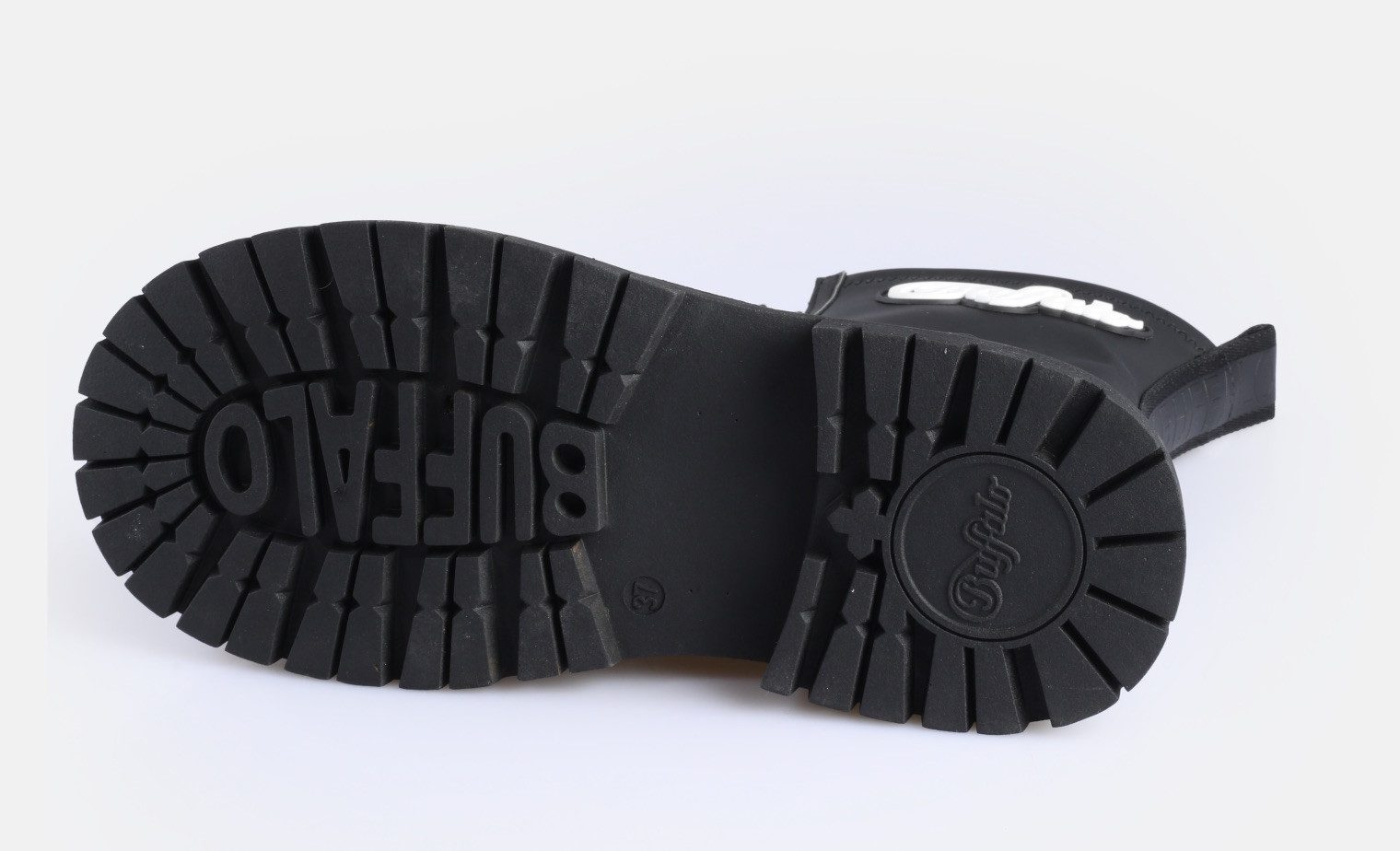 Buffalo LENNOX RAIN ZIP Gummistiefel Gummistiefelette, Festivalboots, Plateauboots mit Front-Reißverschluss