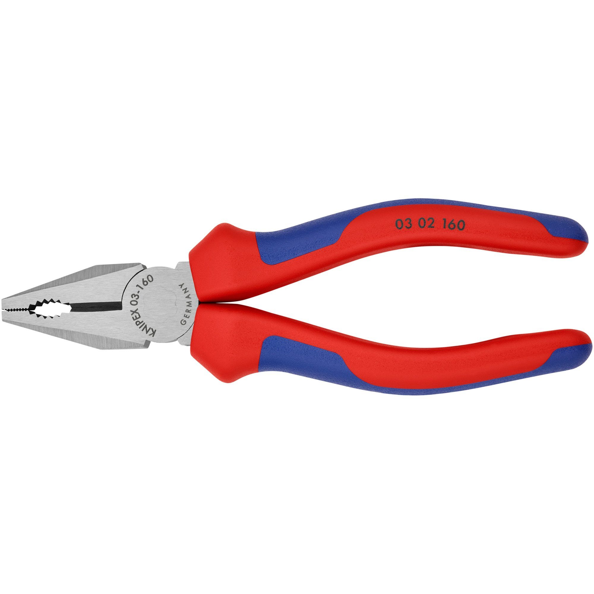 Kombizange KNIPEX Kombizange 03 02 160, (gezahnte