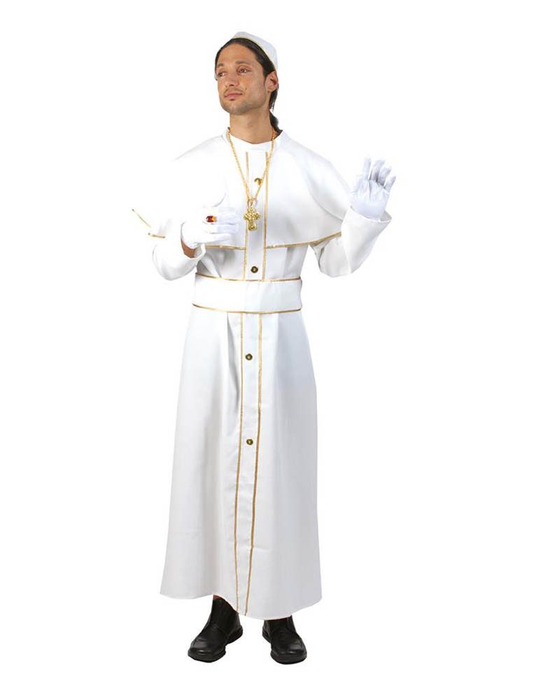 Kostüm Kostüm Papst weiß