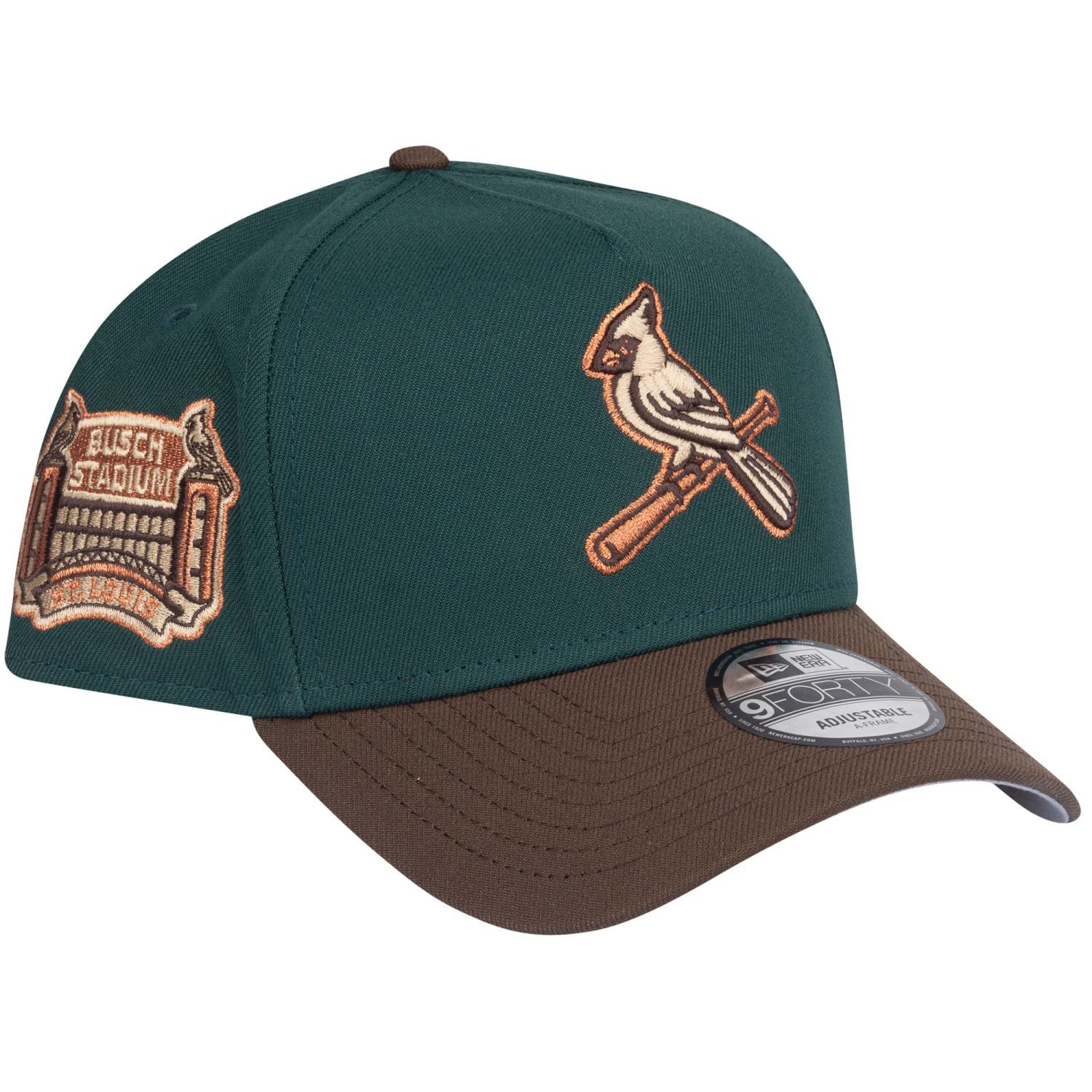 Trucker Cap 9Forty AFrame St. Louis Cardinals forest walnut