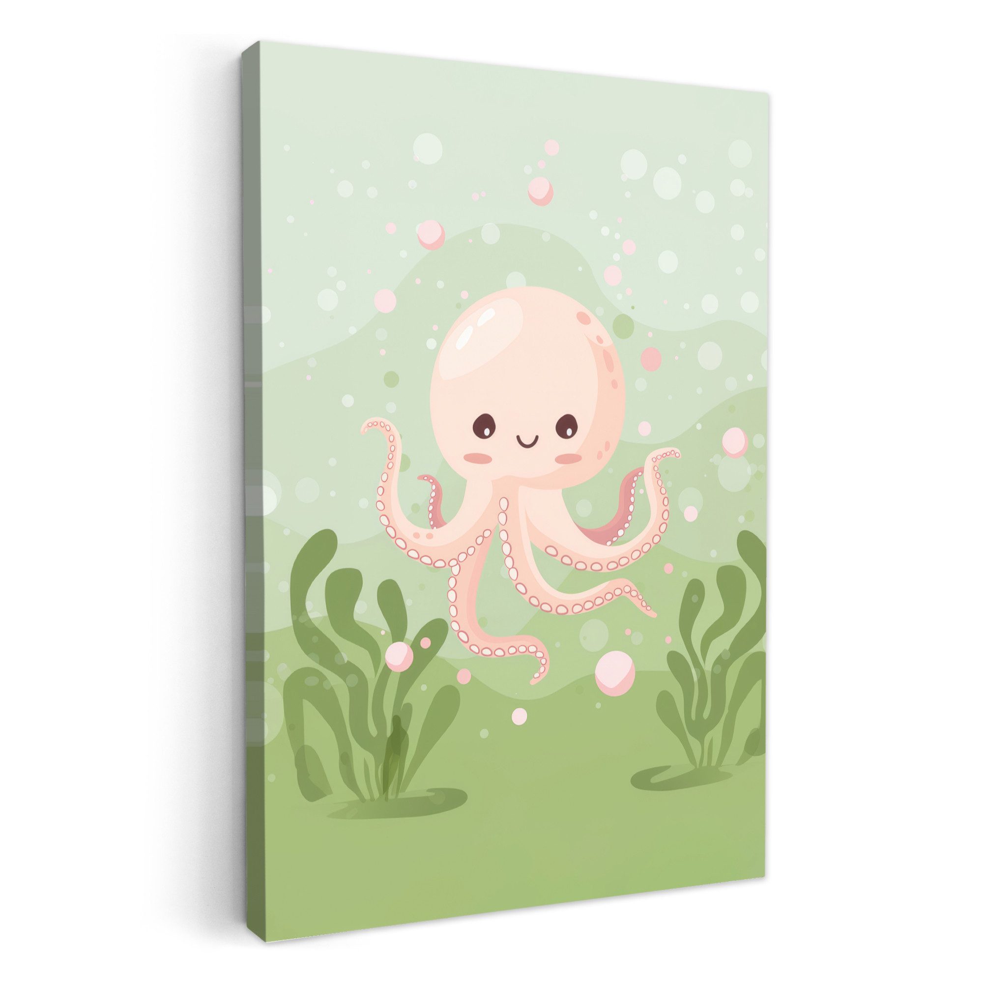 OneMillionCanvasses® Leinwandbild Oktopus - Meerestiere - günstig online kaufen