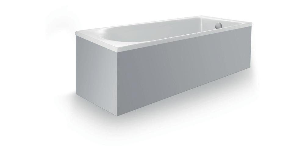 Duravit Badewanne Badewanne D-NEO Einbauversion 1 RS 1700x700mm weiß 1700 x 700 mm weiß