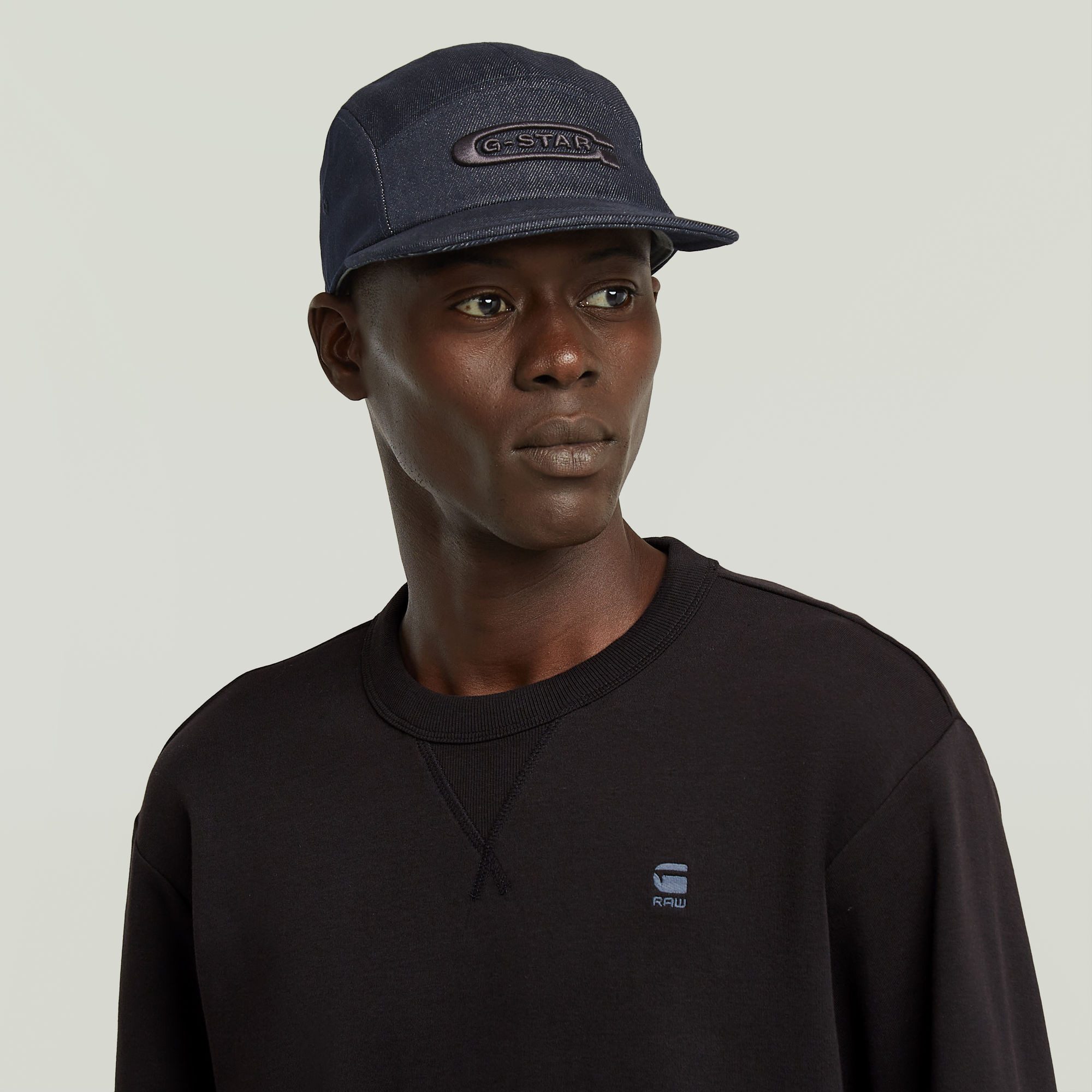 G-STAR Longsleeve Nifous R mit geripptem Einsatz vorne – Bild 3 von 5