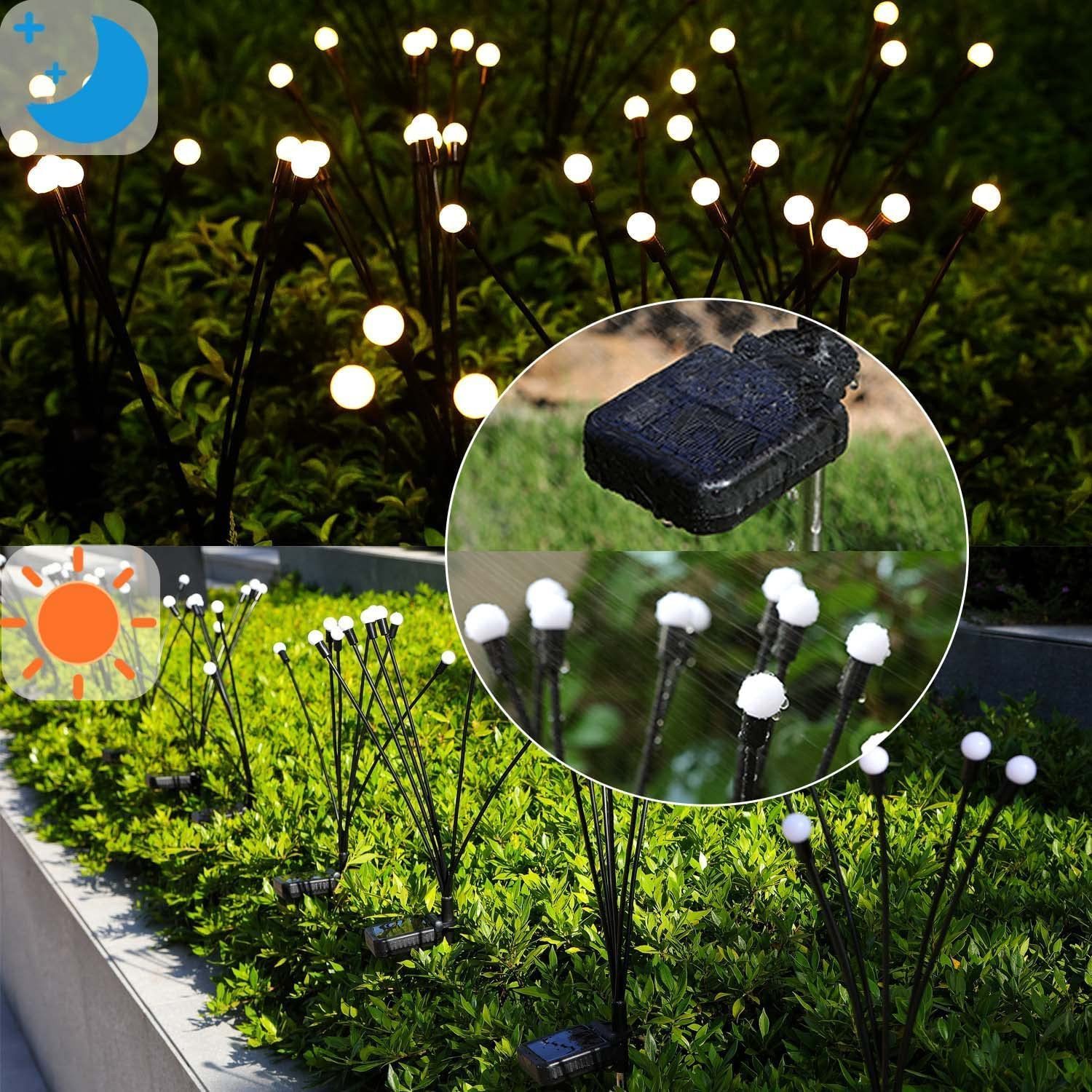 Sunicol LED Gartenleuchte 2 Stück Firefly günstig online kaufen
